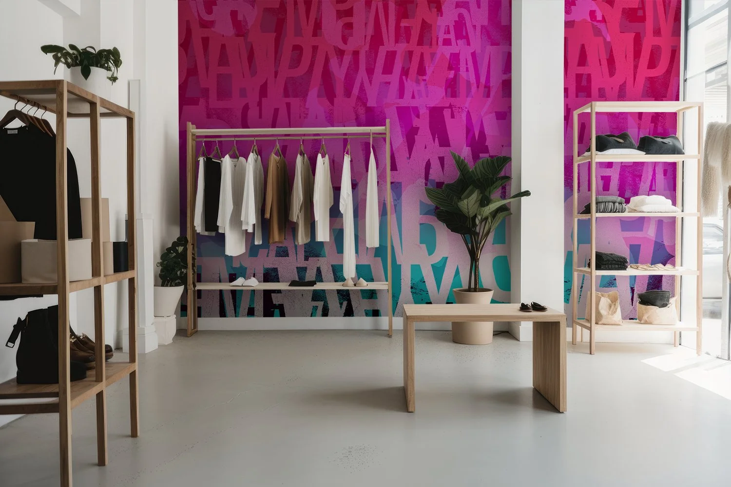 Reimagine in Pink  |  Quick Ship Mural