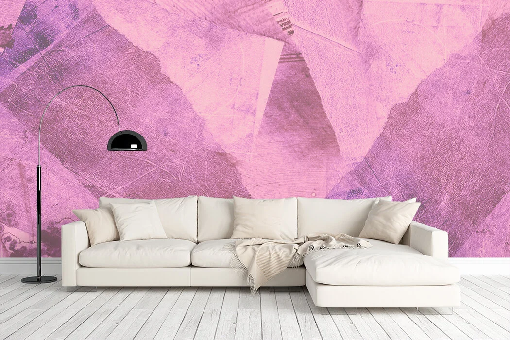 Disassembled in Orchid  |  Made to Measure Mural