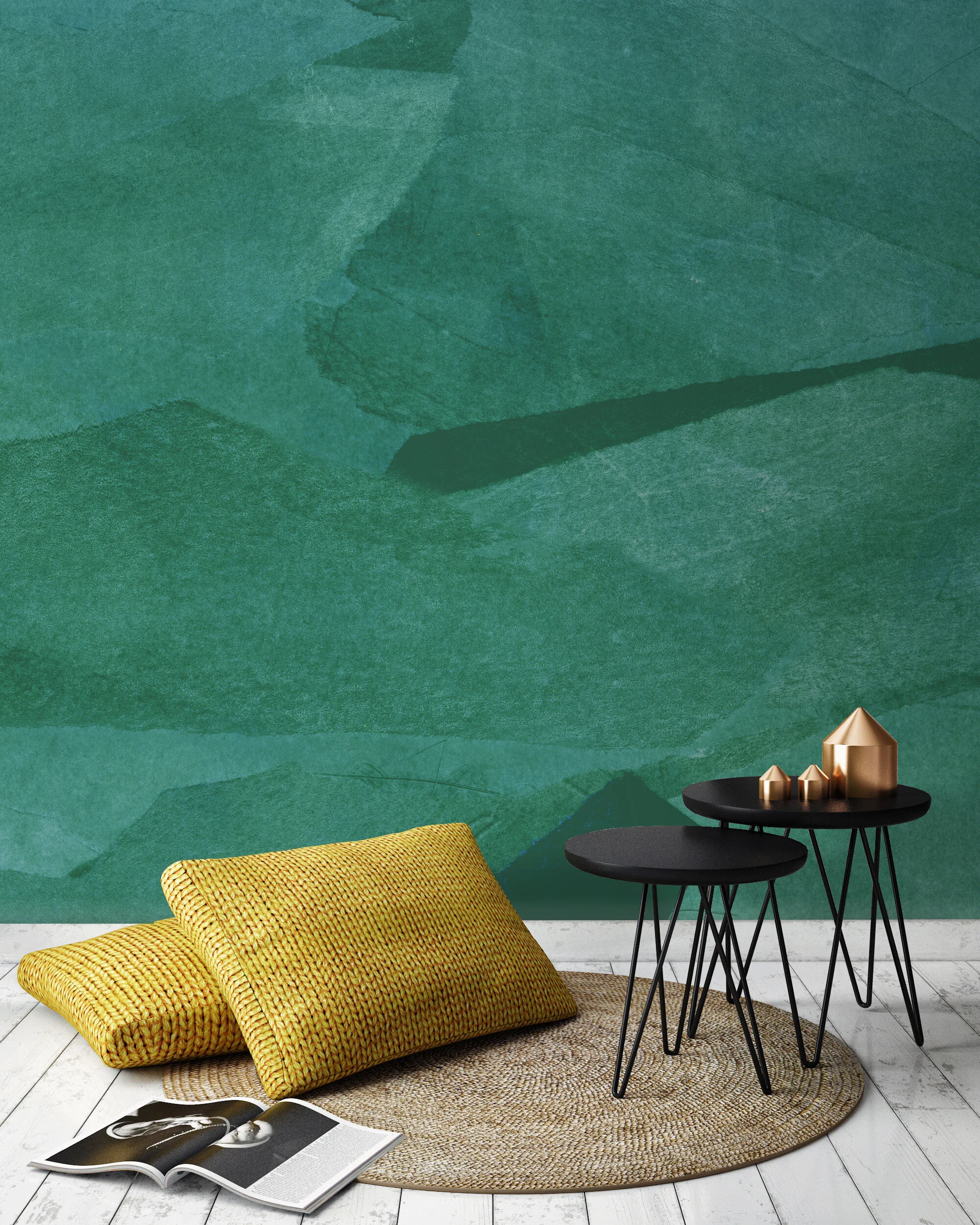 Intrinsic in Jade  |  Made to Measure Mural
