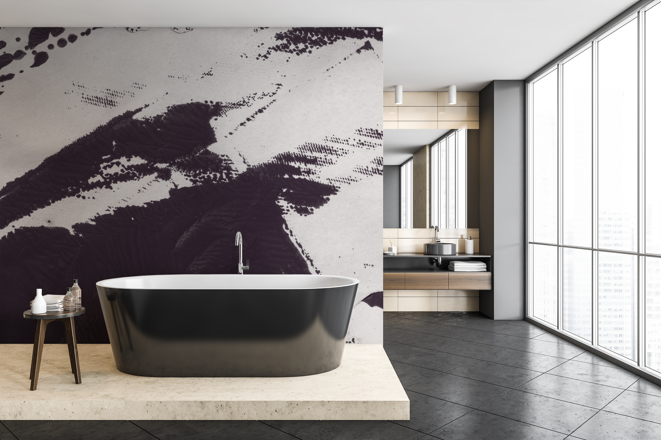 Half Dome in Orchid Mist  |  Quick Ship Mural