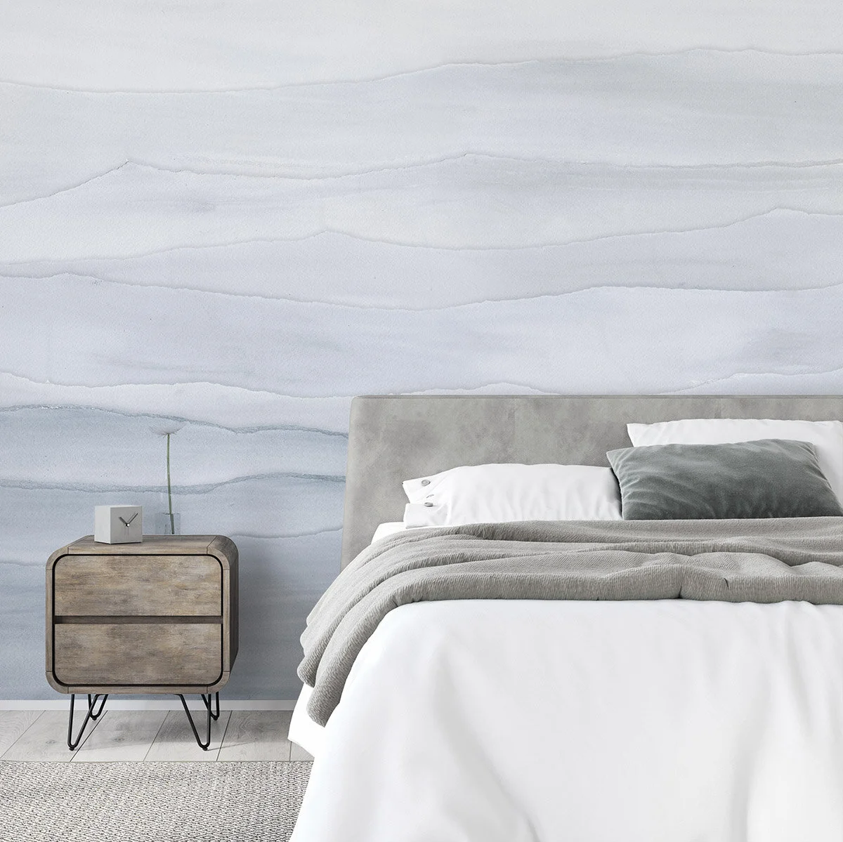 Ripples in Slate  |  Quick Ship Mural