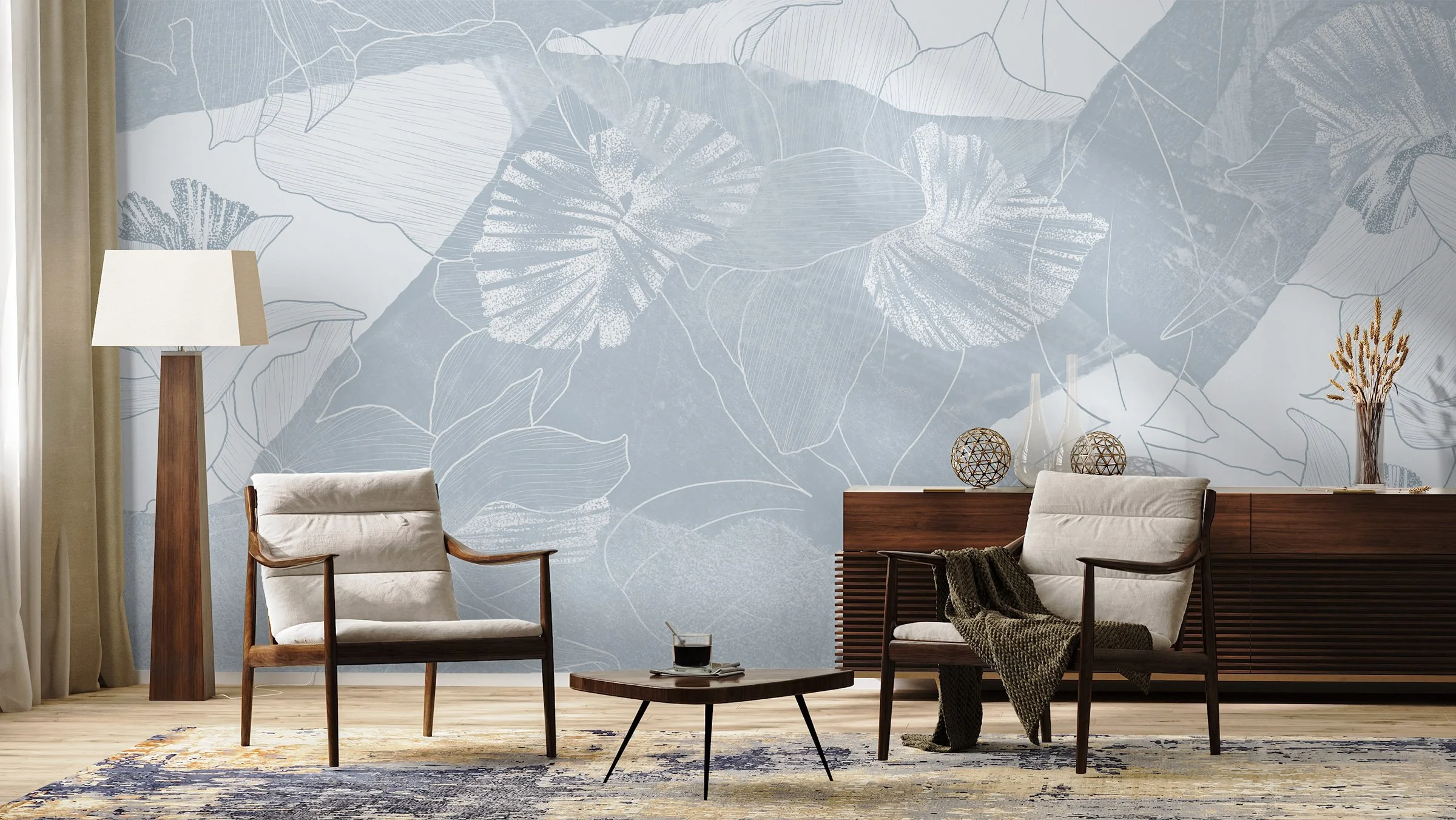 Assemblage in Slate  |  Made to Measure Mural