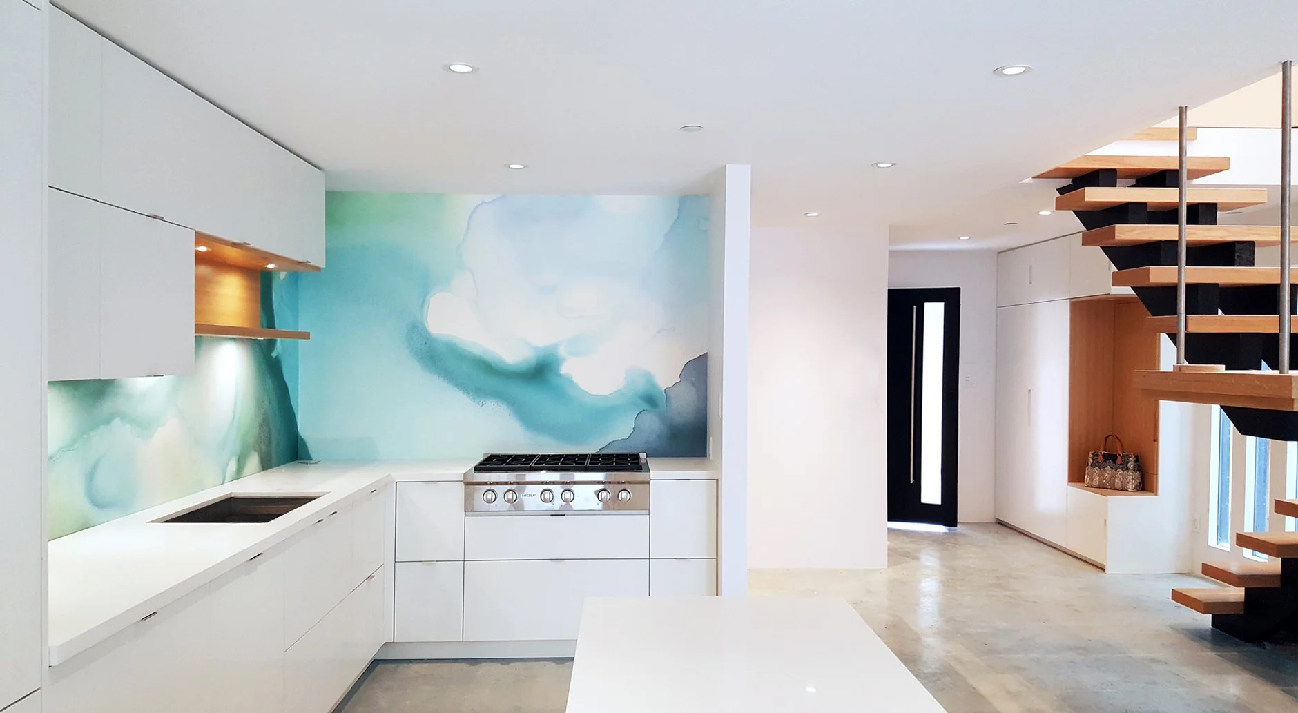 EKB Light Blue  |  Made to Measure Mural