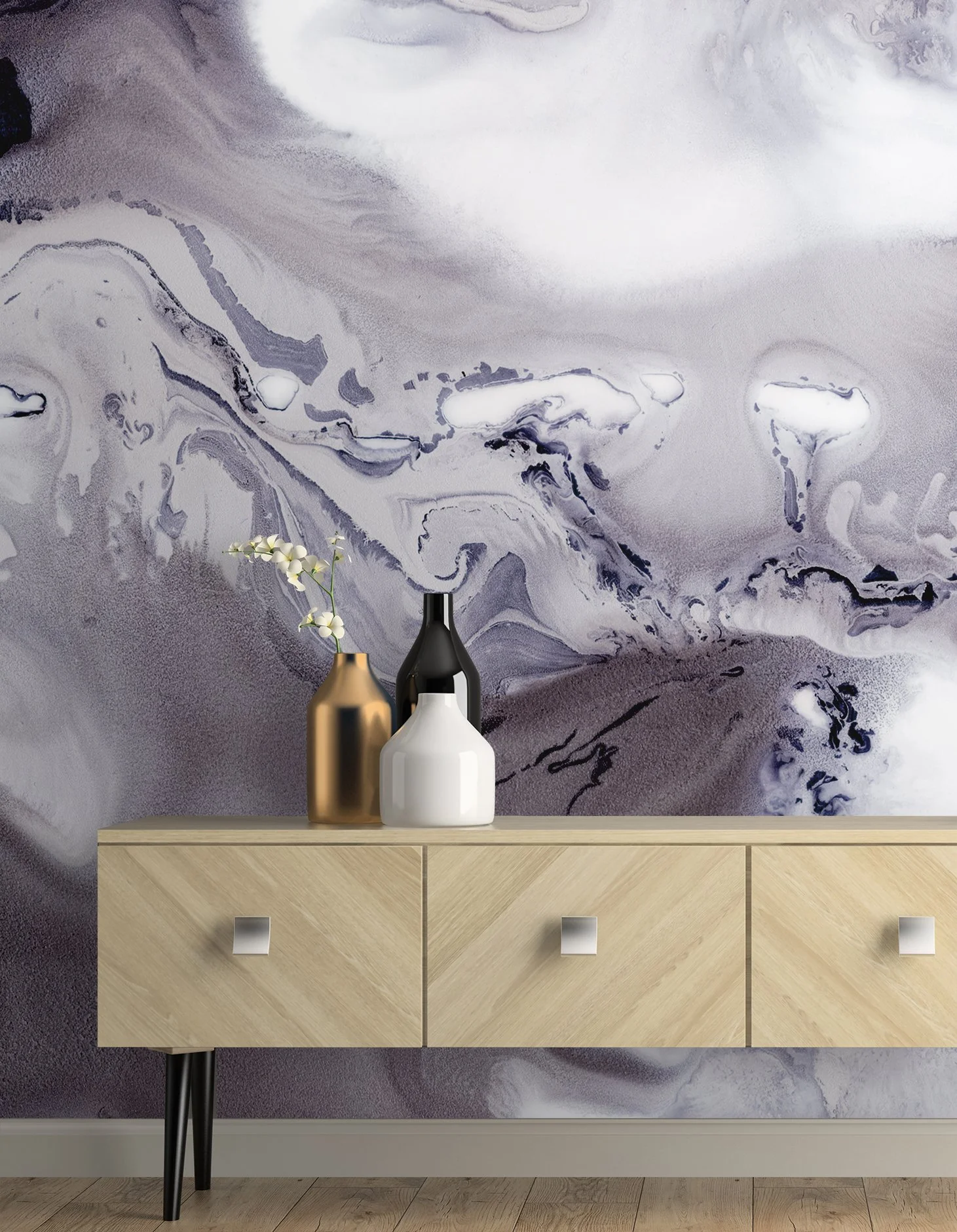 Amethyst Mist  |  Made to Measure Mural