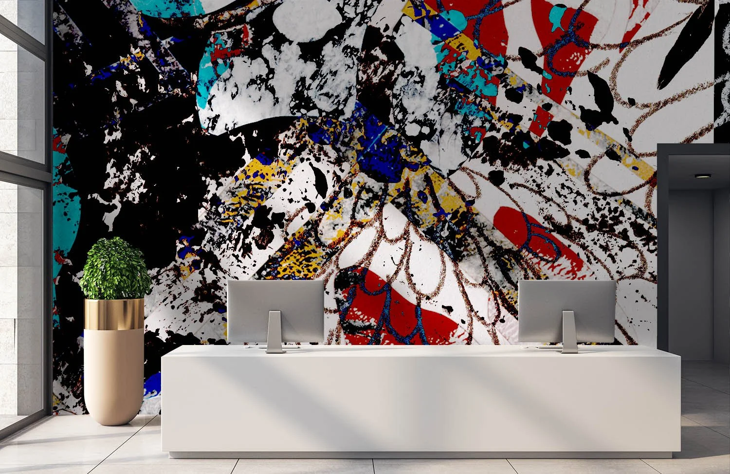 Fracas  |  Made to Measure Mural