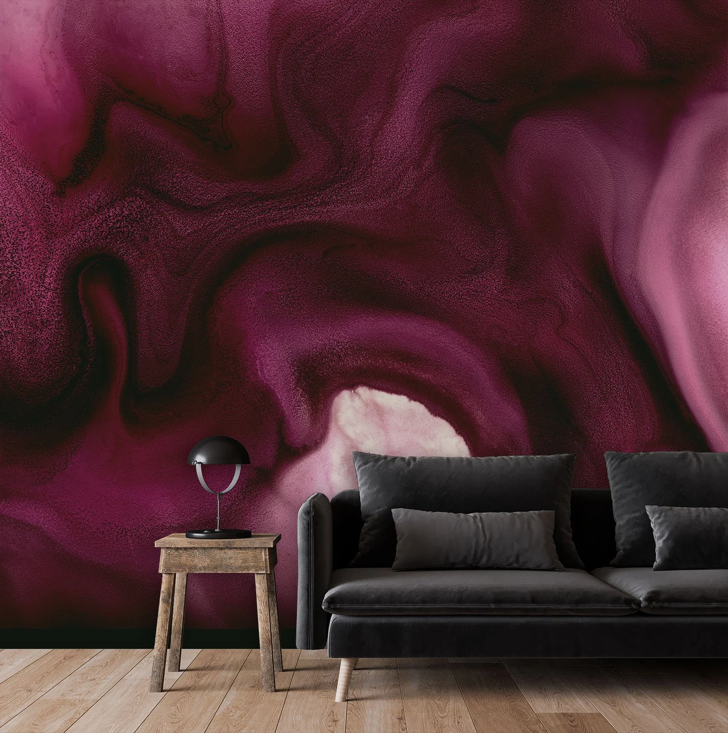 Black Cherry  |  Made to Measure Mural