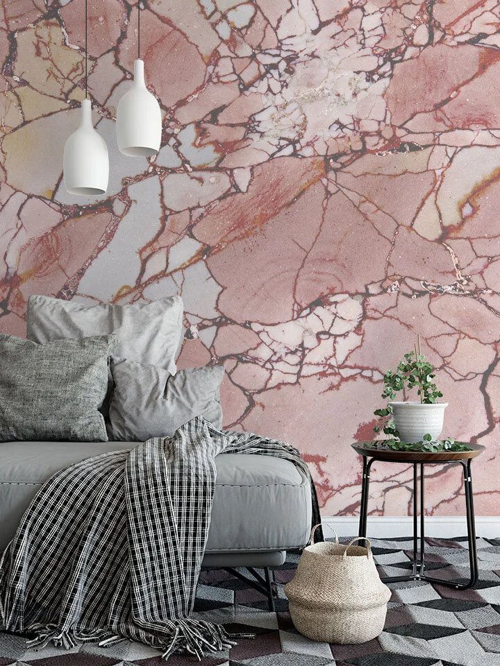 Jasper in Blush  |  Made to Measure Mural