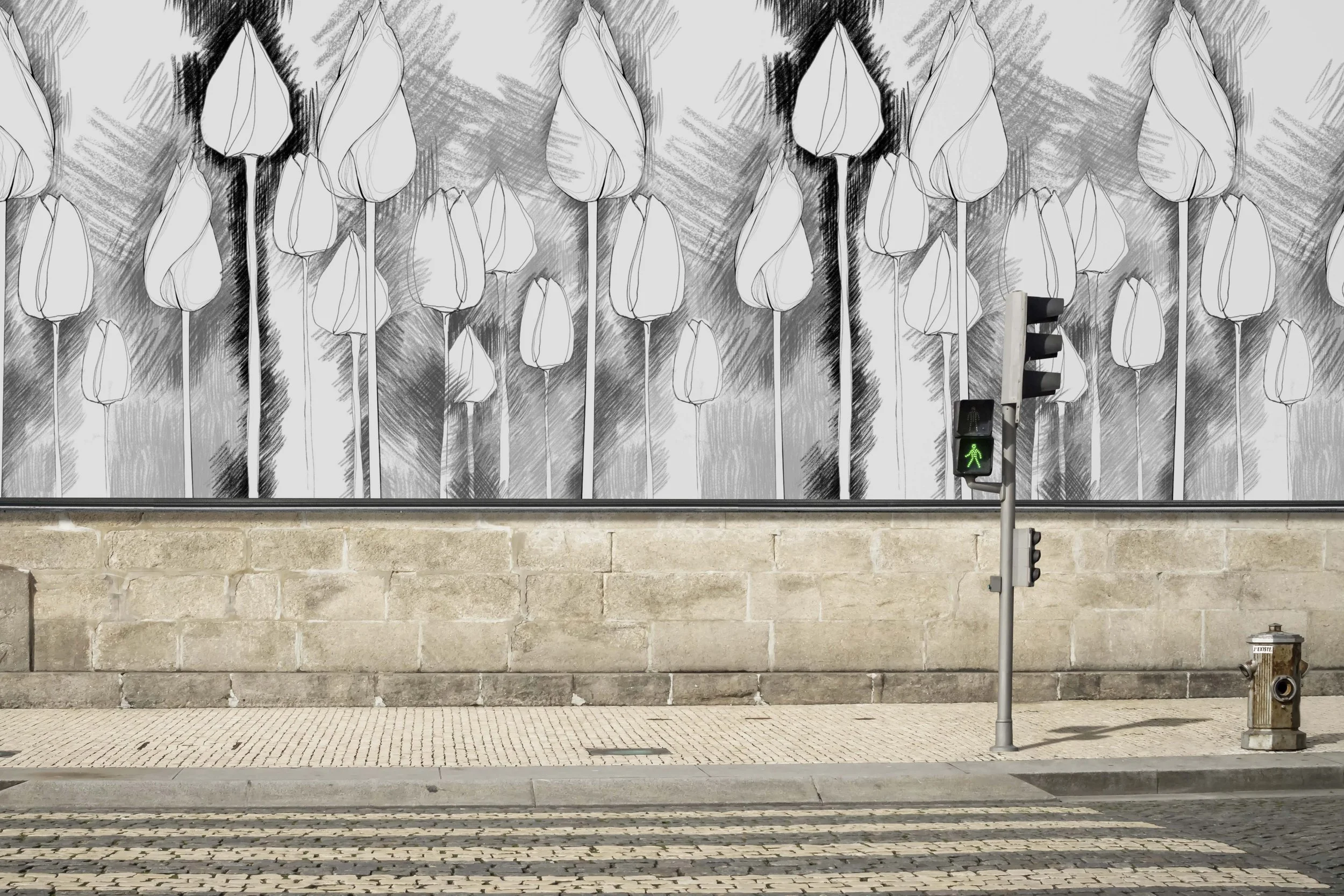 Matriarchy in B&W  |  Quick Ship Mural