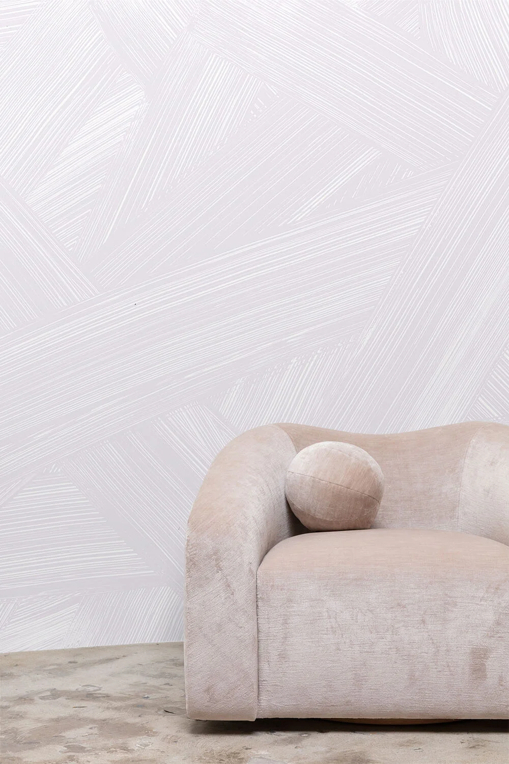 Raked in Quartz  |  Quick Ship Mural