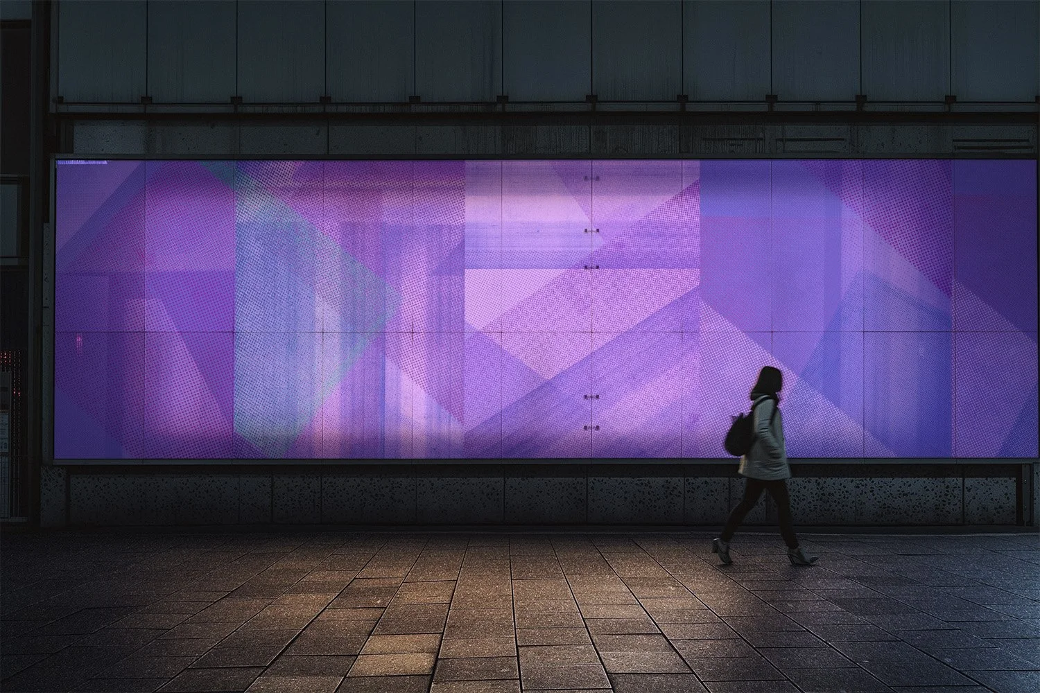 Revolution in Digital Lavender  I  Mix + Match Wallpaper