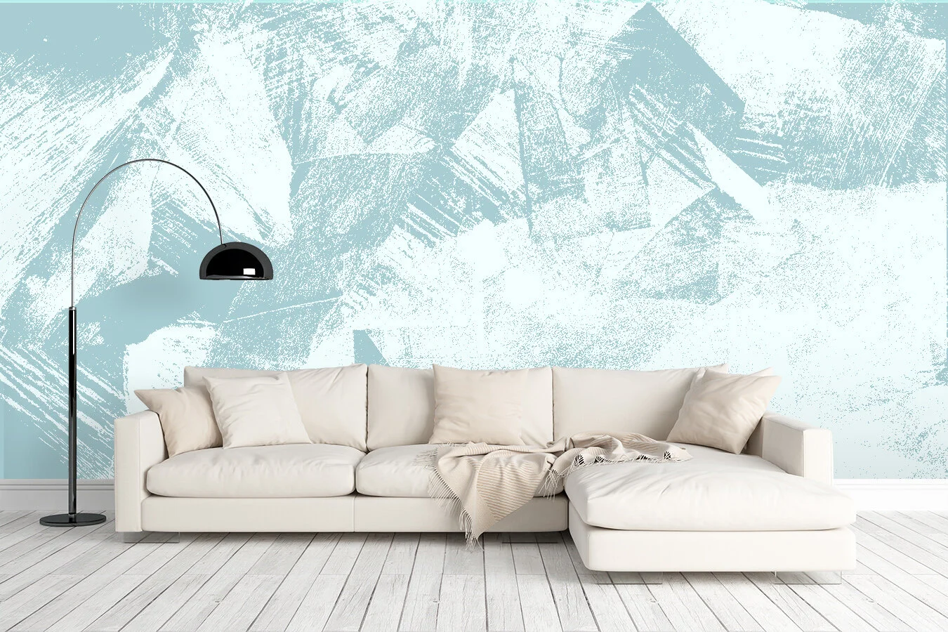 Subconscious Thought in Aegean  |  Made to Measure Mural