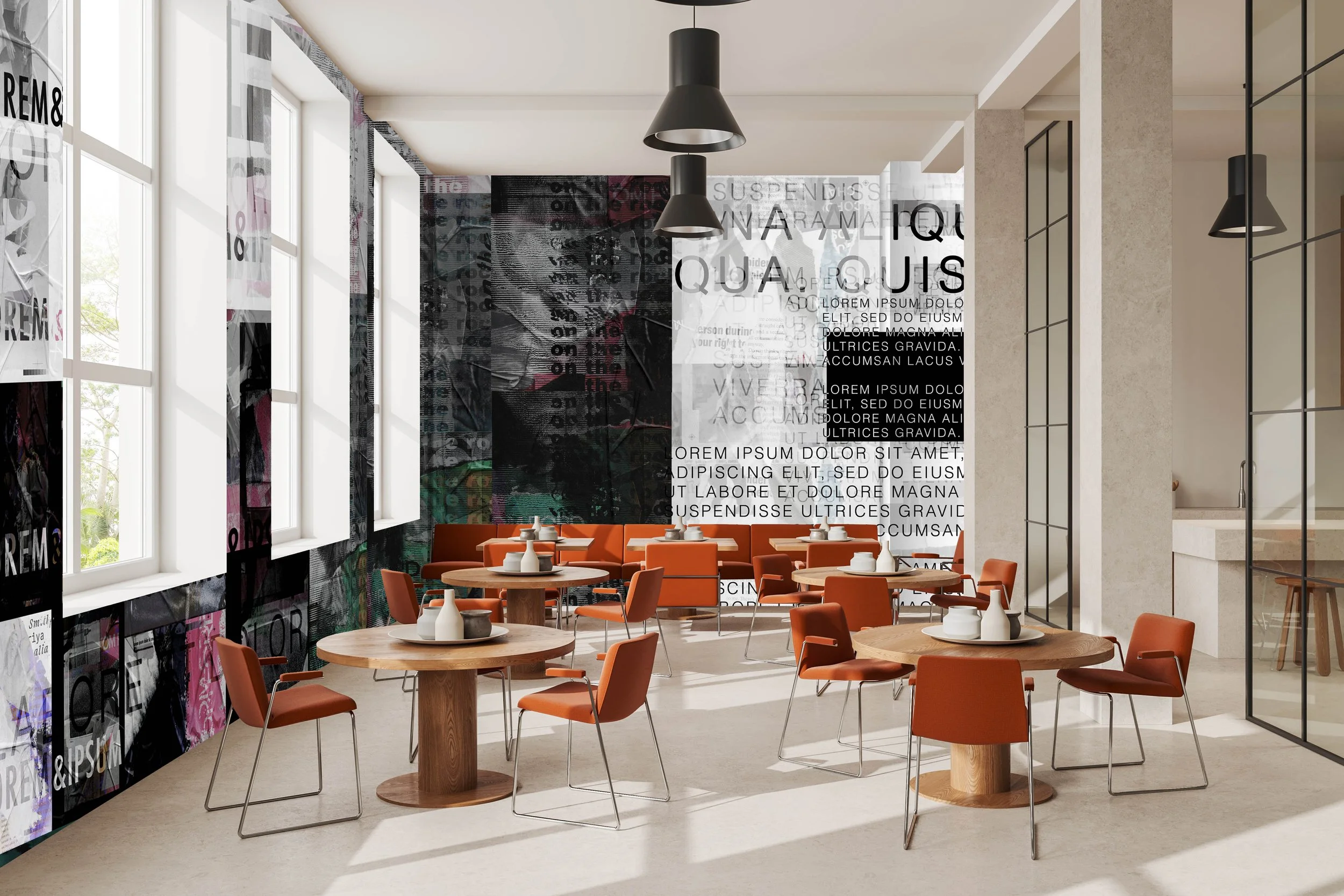 Lorem Ipsum  |  Quick Ship Mural