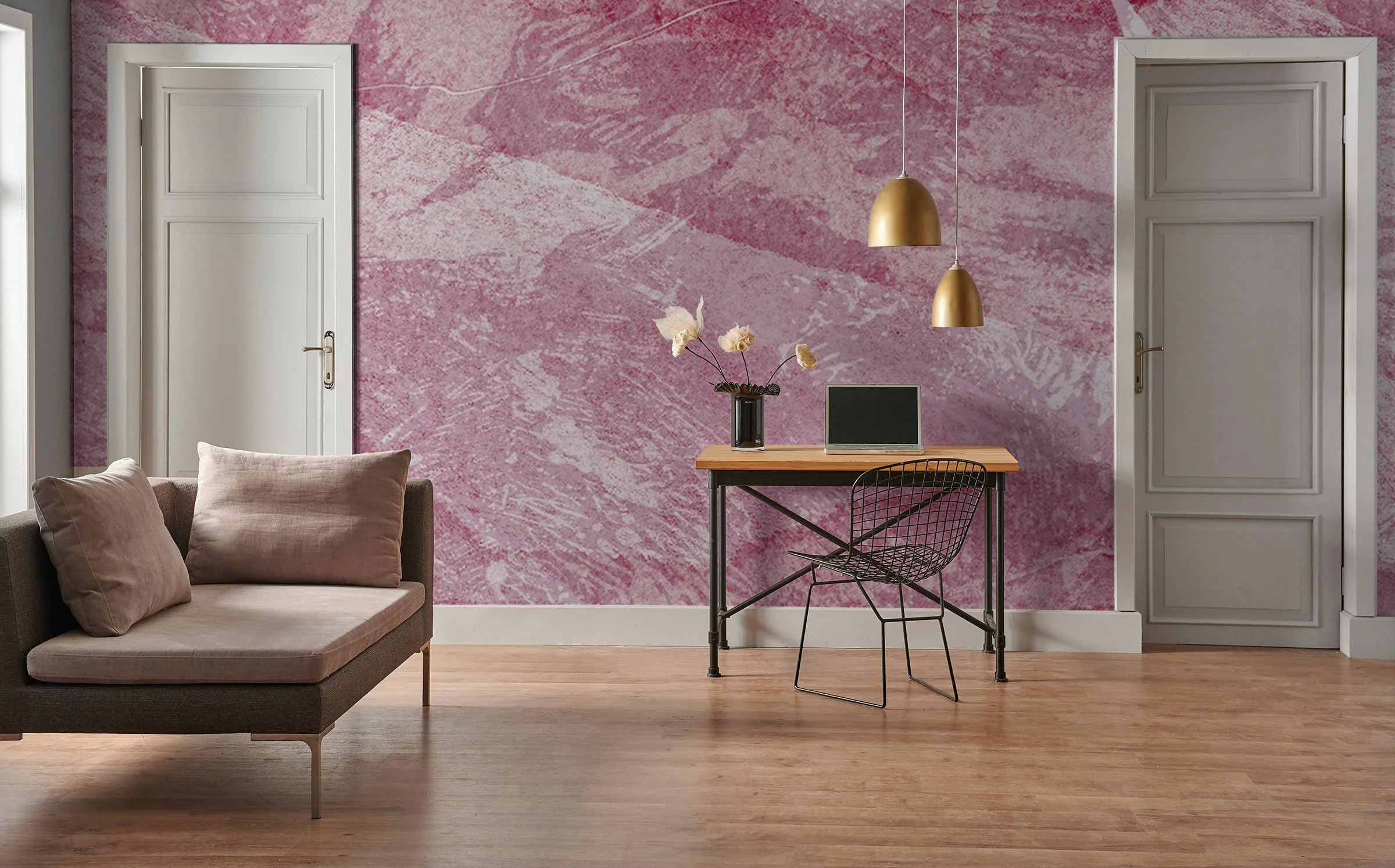 Freeform in Freesia  |  Made to Measure Mural