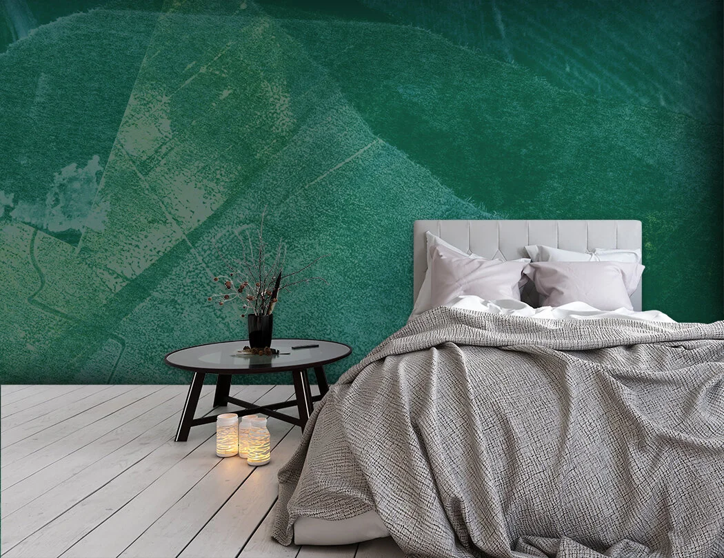 Disassembled in Jade  |  Made to Measure Mural