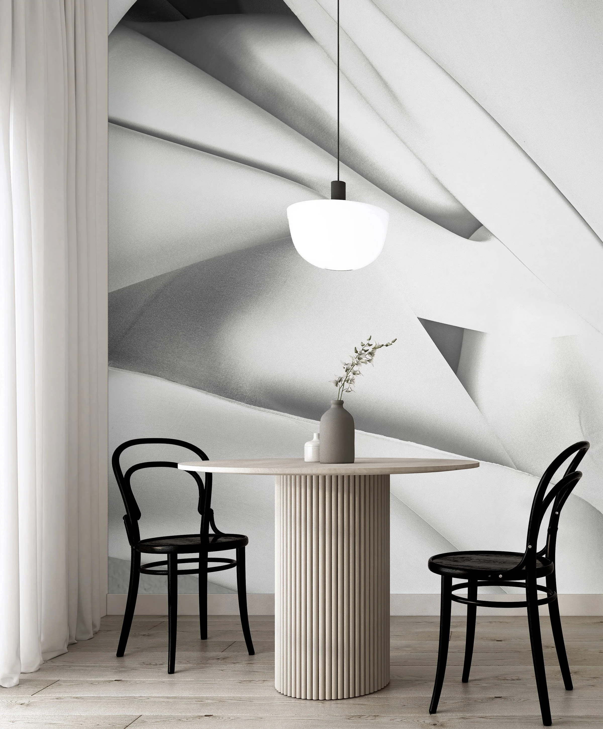 Lalique Blanc  |  Made to Measure Mural