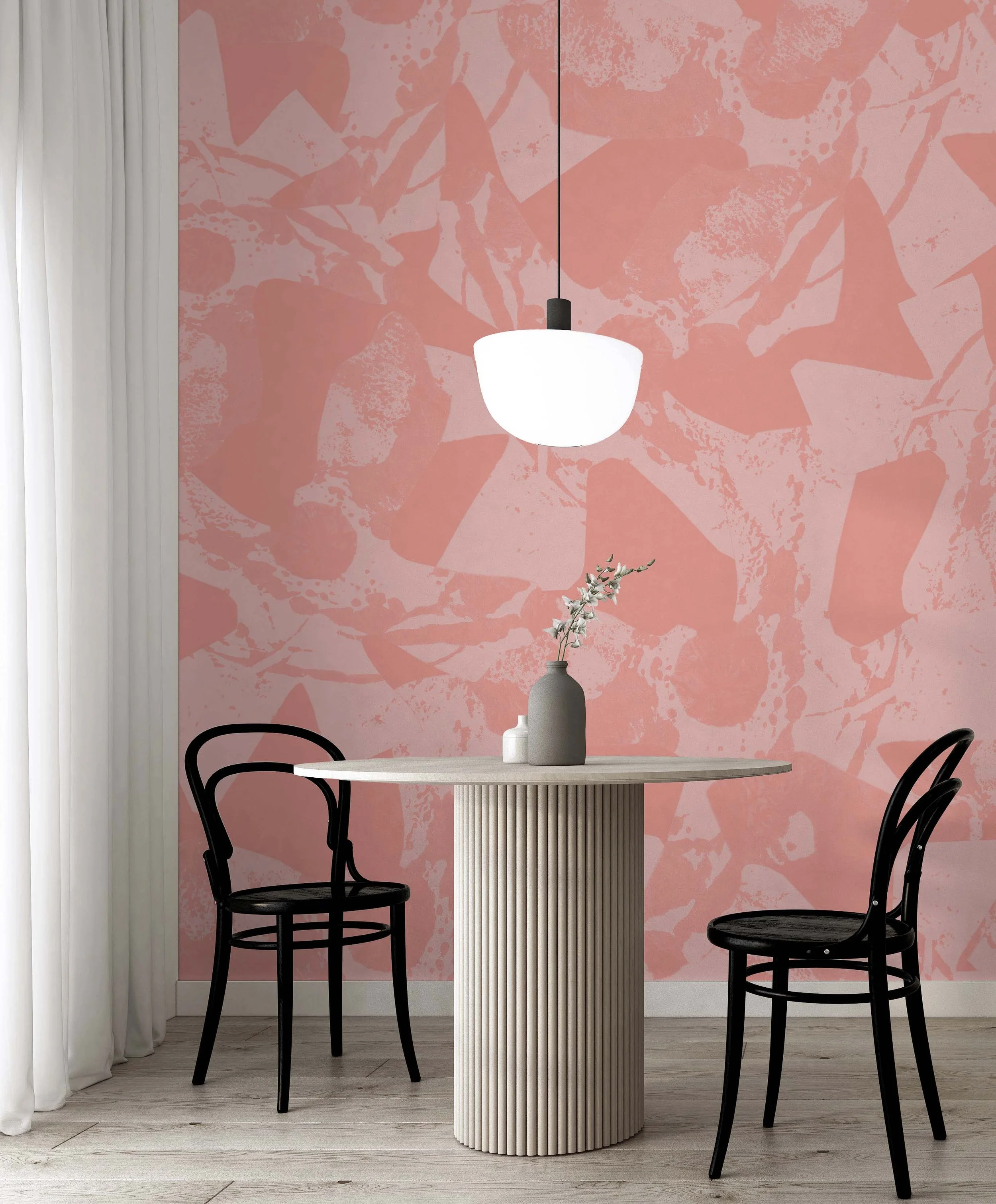 Discord in Blush  |  Made to Measure Mural