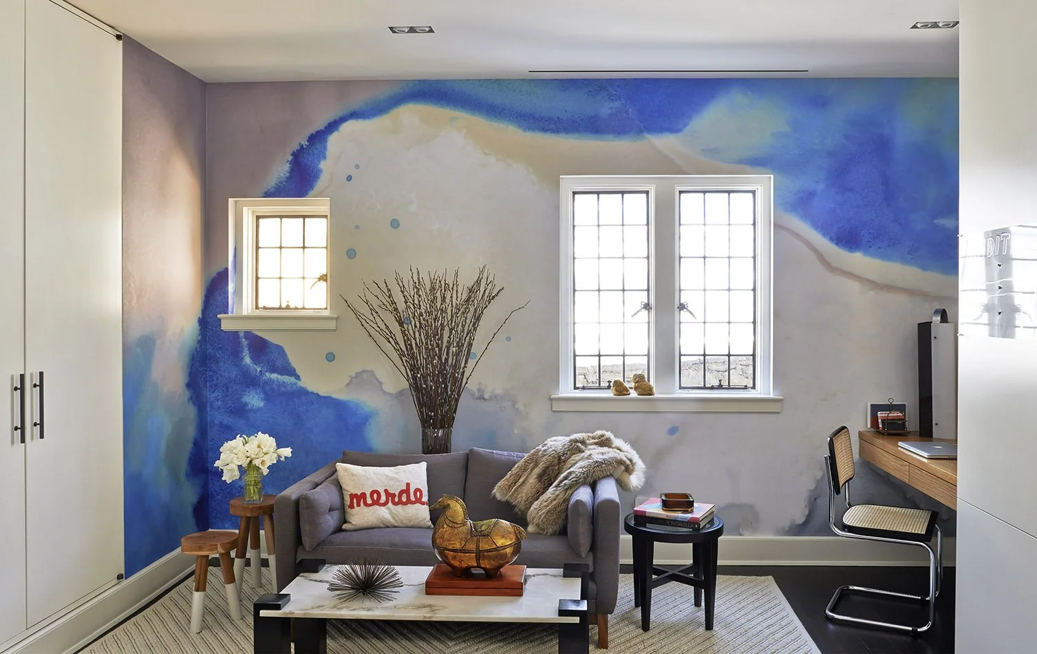 Lapis Wave  |  Made to Measure Mural