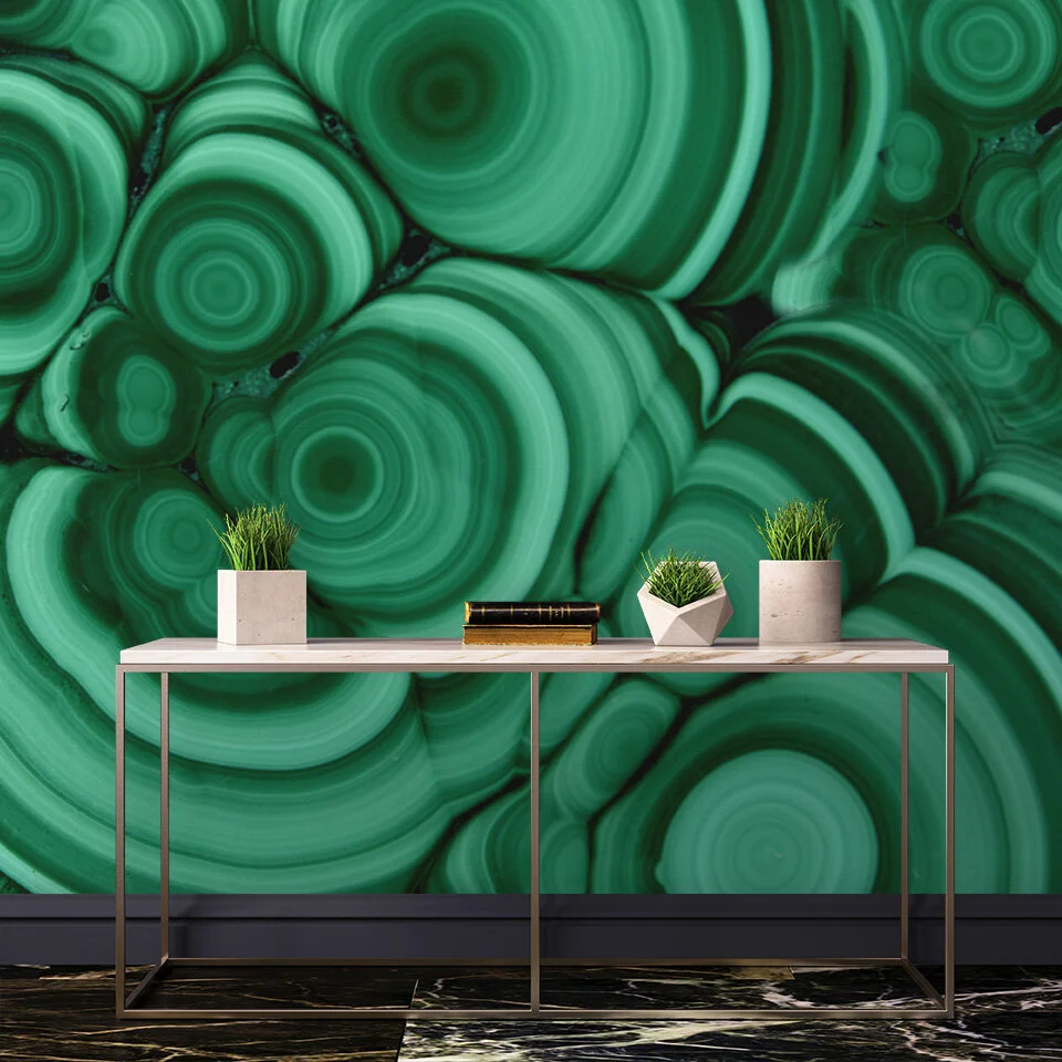 Malachite in Verdant  |  Made to Measure Mural