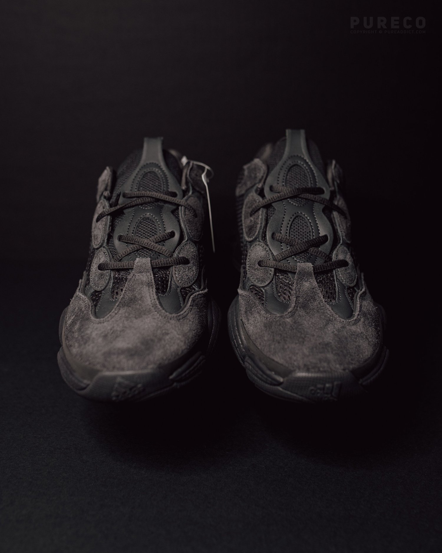 adidas gazelle silver green womens adidas Yeezy 500 Utility Black (Preloved) UK 8 main image 1