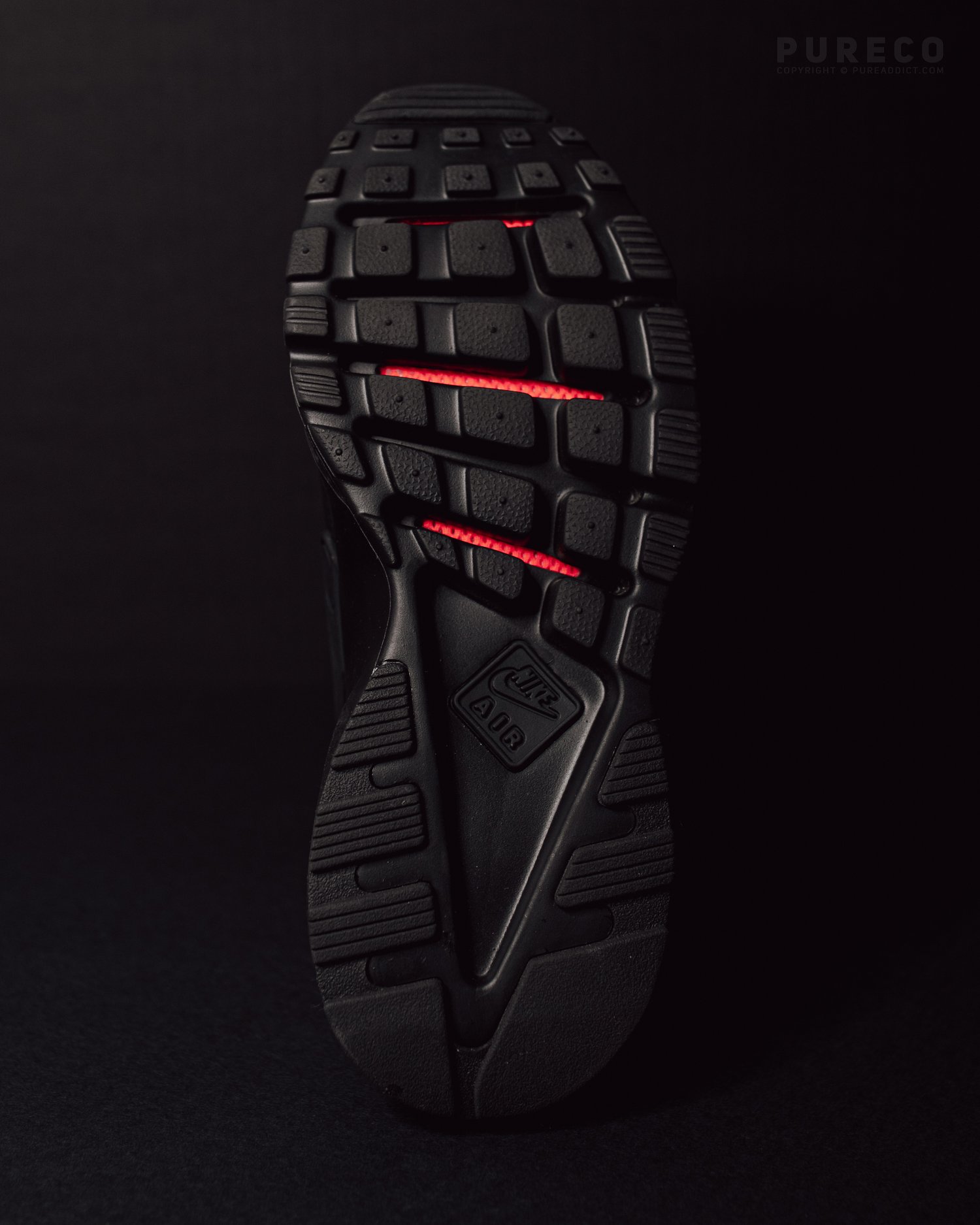 Nike Air Huarache Run Ultra Breathe [Triple Black] — PURE