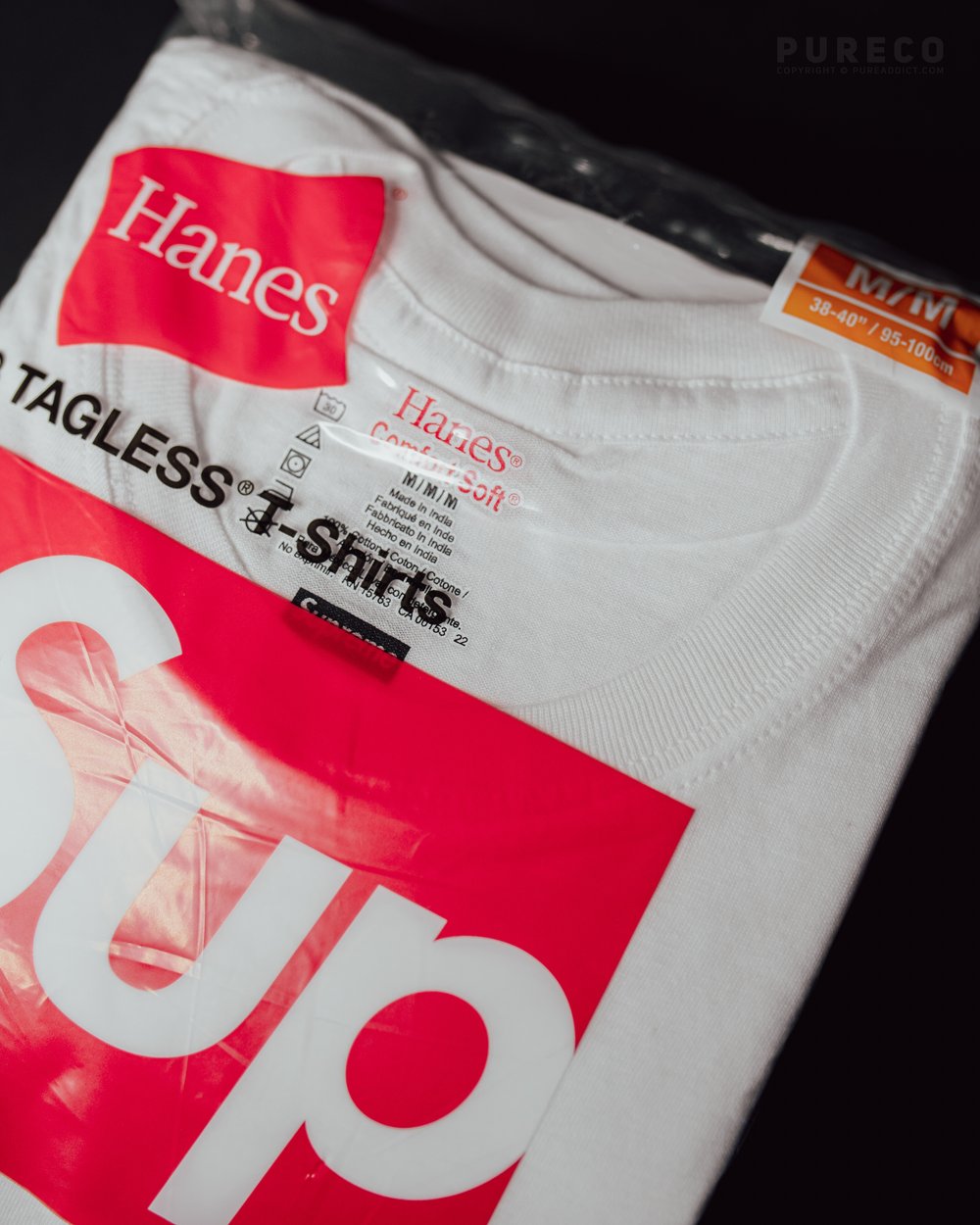 Supreme+X+Hanes+Crew+Socks+-+White%2C+Pack+of+4%2C+Size+6-12 for