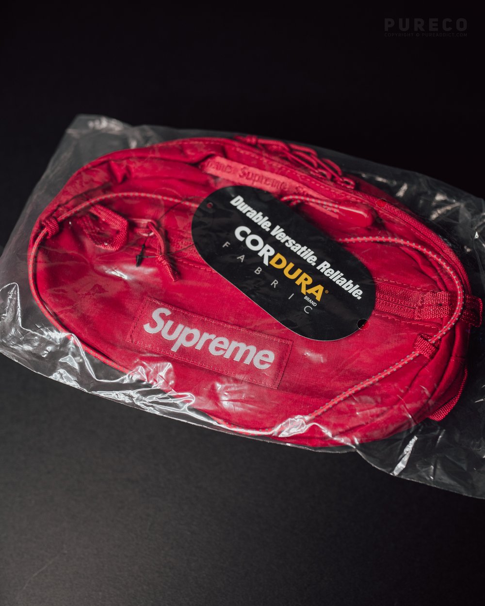supreme sling bag red