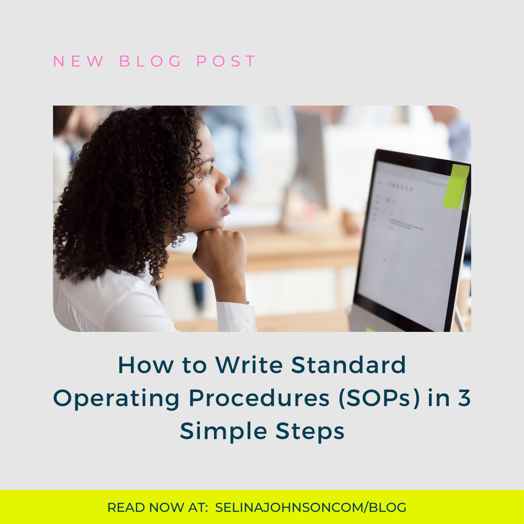 How to Write Standard Operating Procedures (SOPs) in 3 Simple Steps