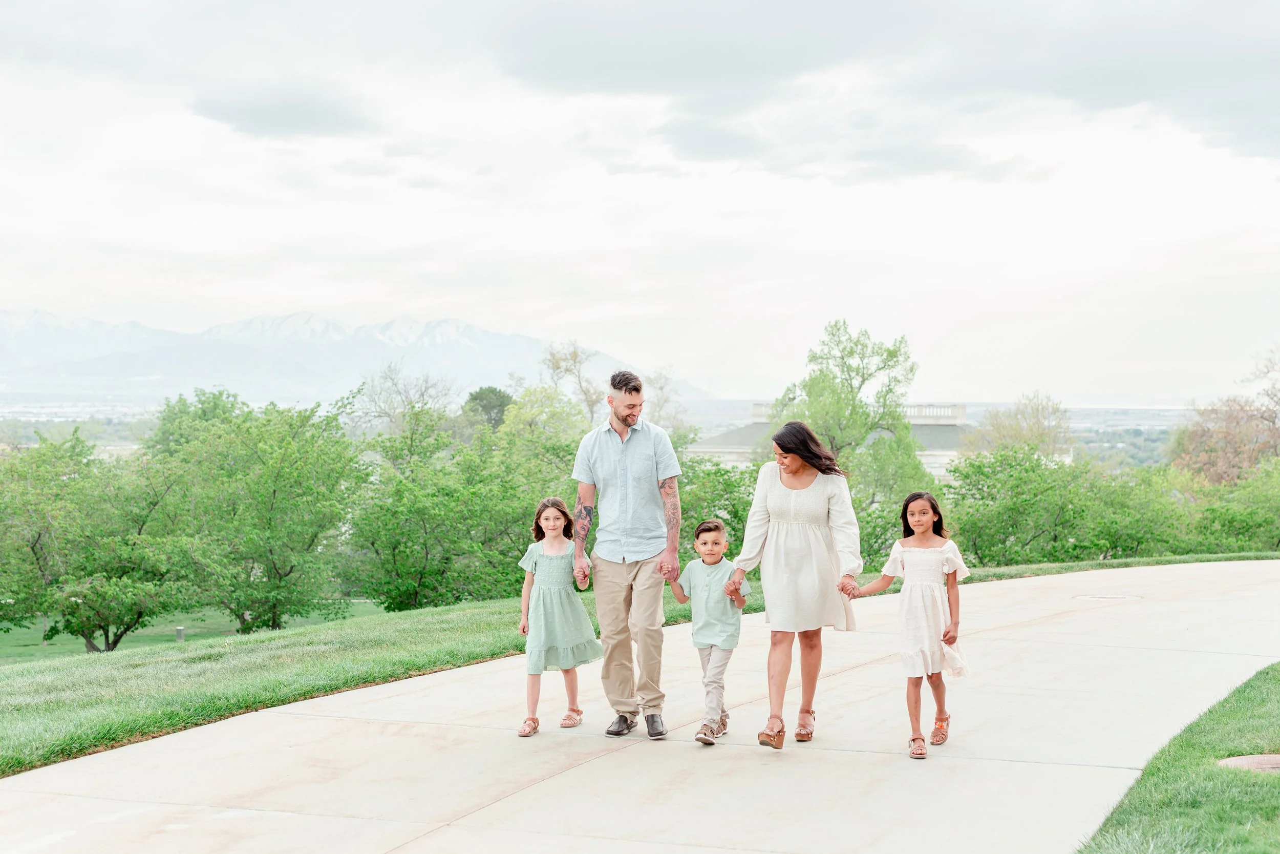 Utah State Capitol Family Photoshoot