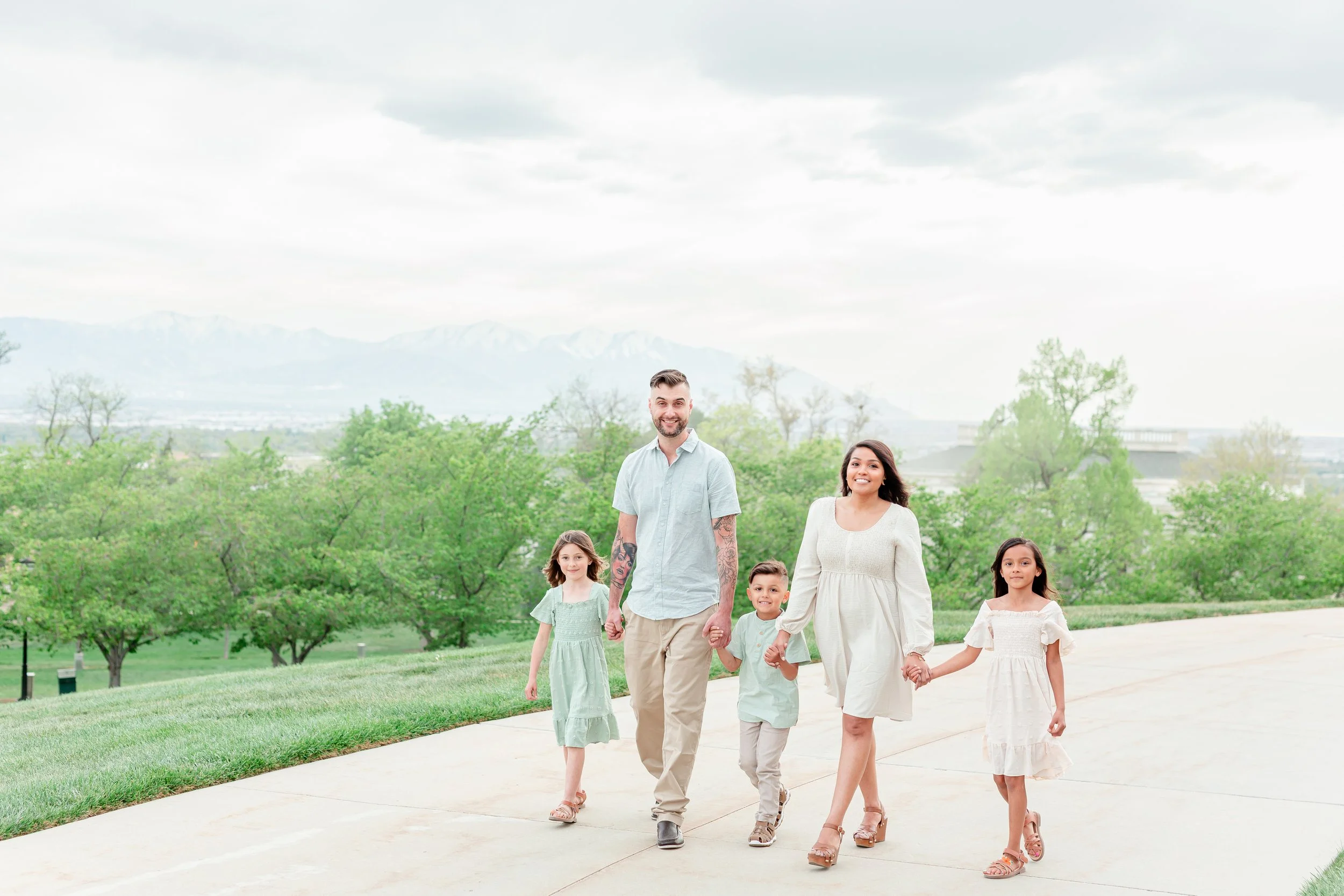 Utah State Capitol Family Photoshoot