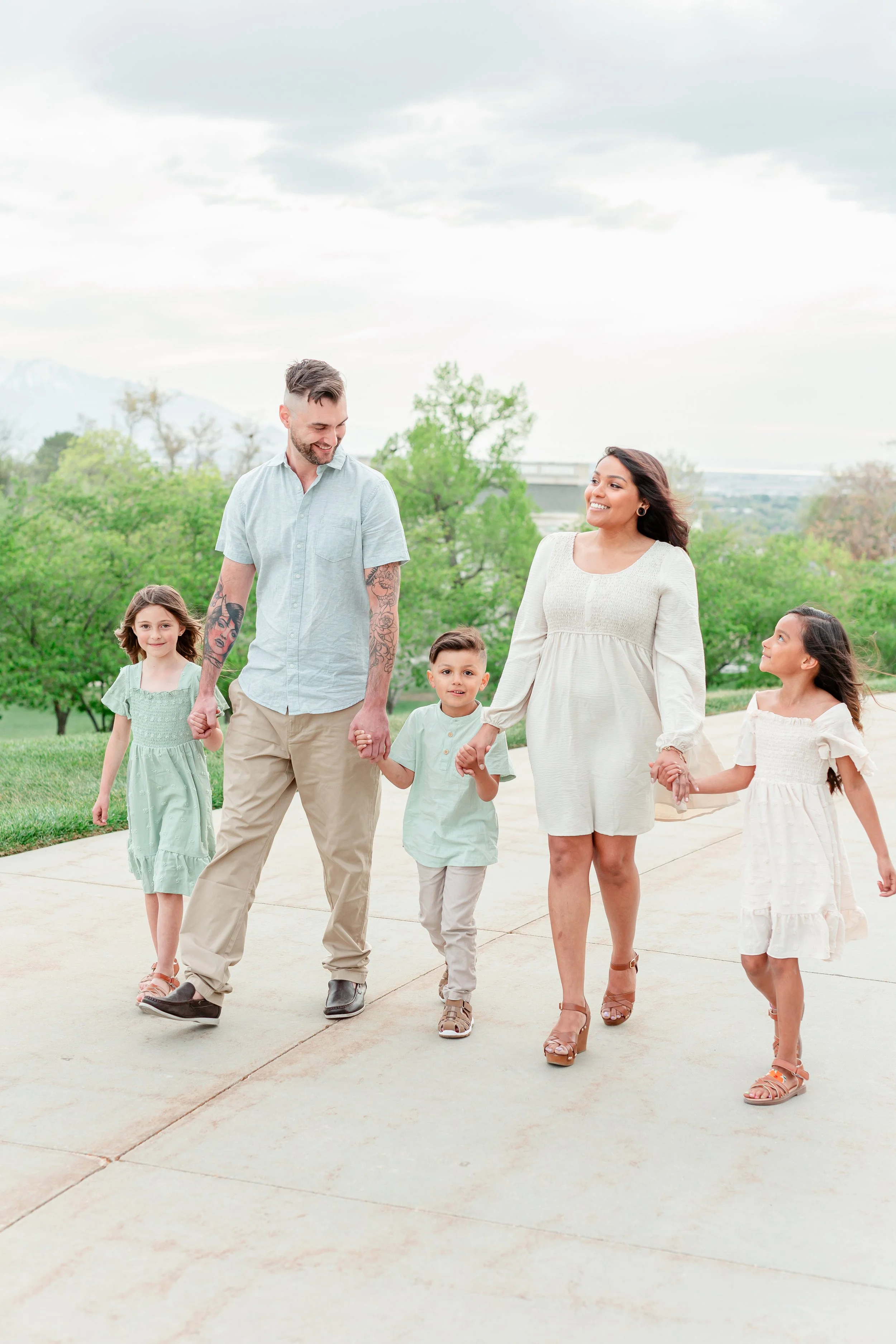 Utah State Capitol Family Photoshoot