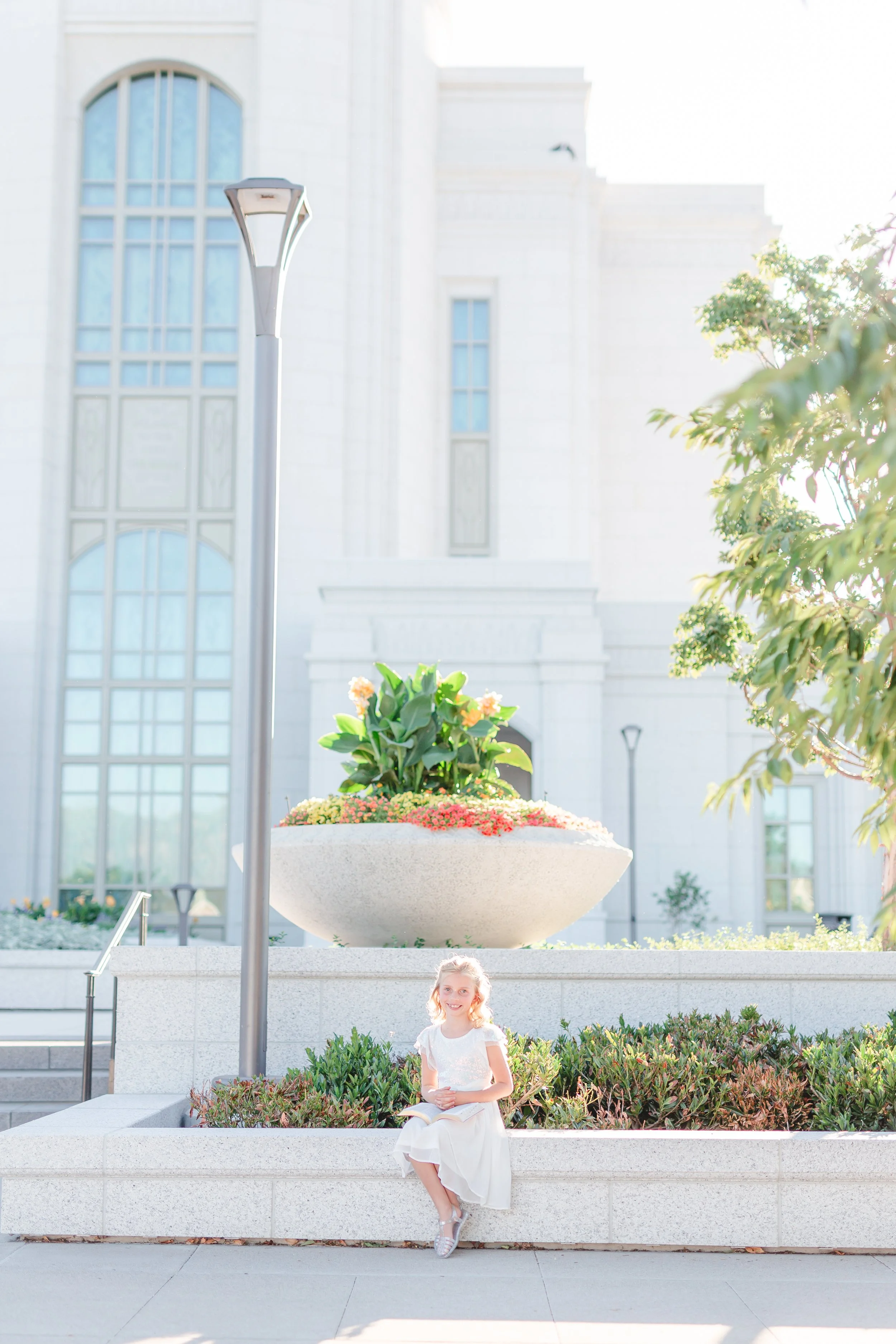 Syracuse Utah Baptism Portraits