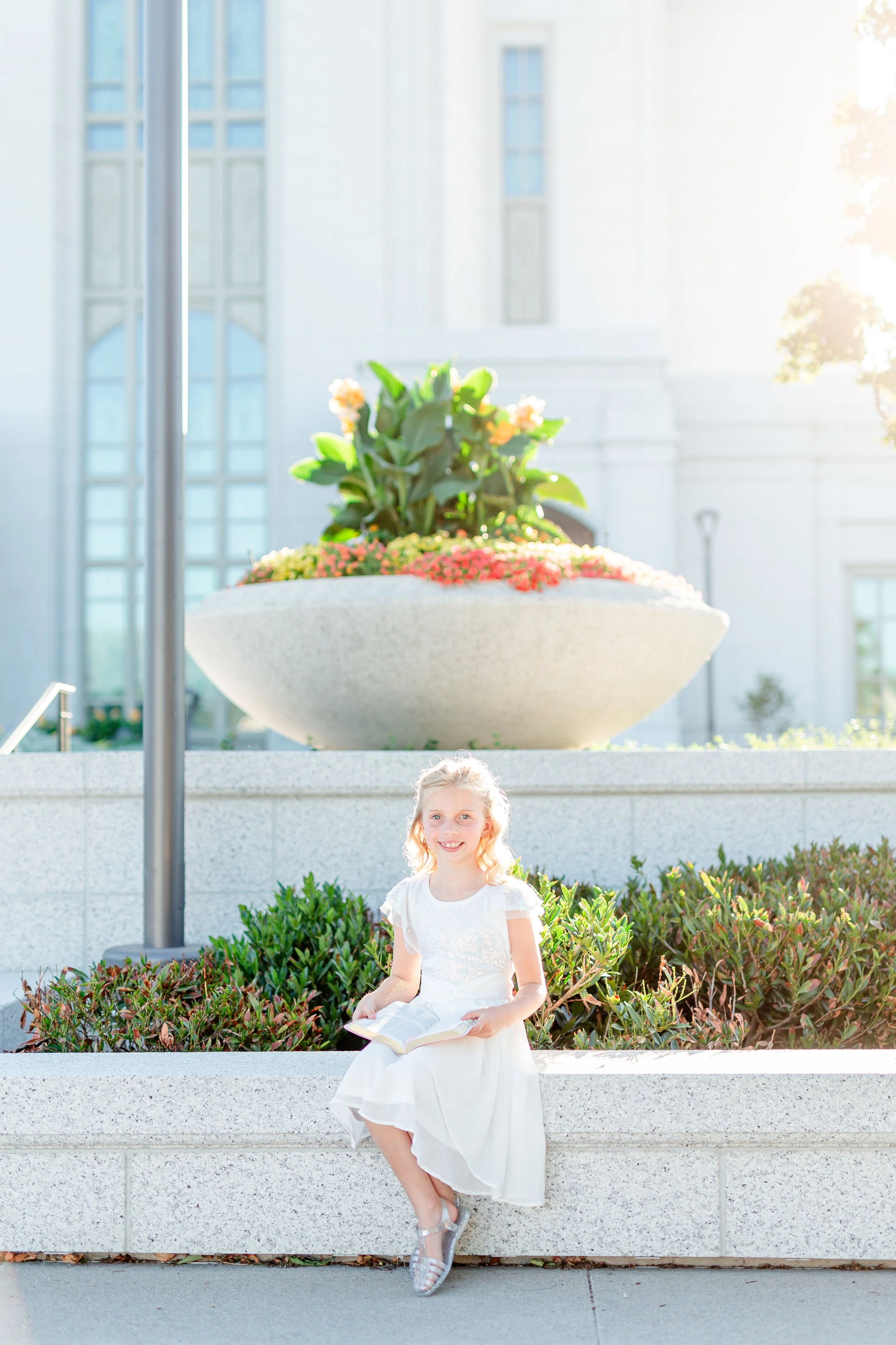 Syracuse Utah Baptism Portraits