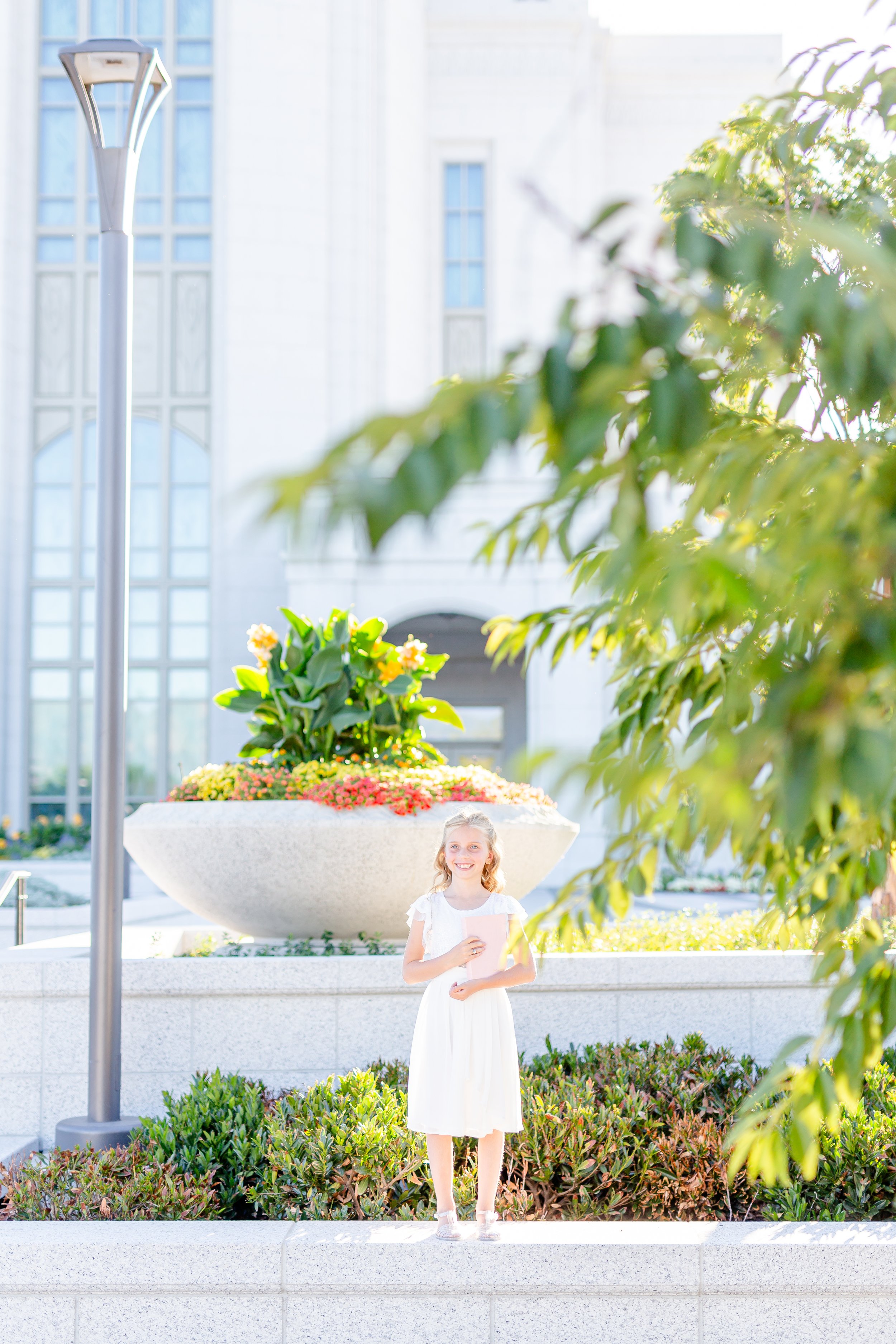 Syracuse Utah Baptism Portraits
