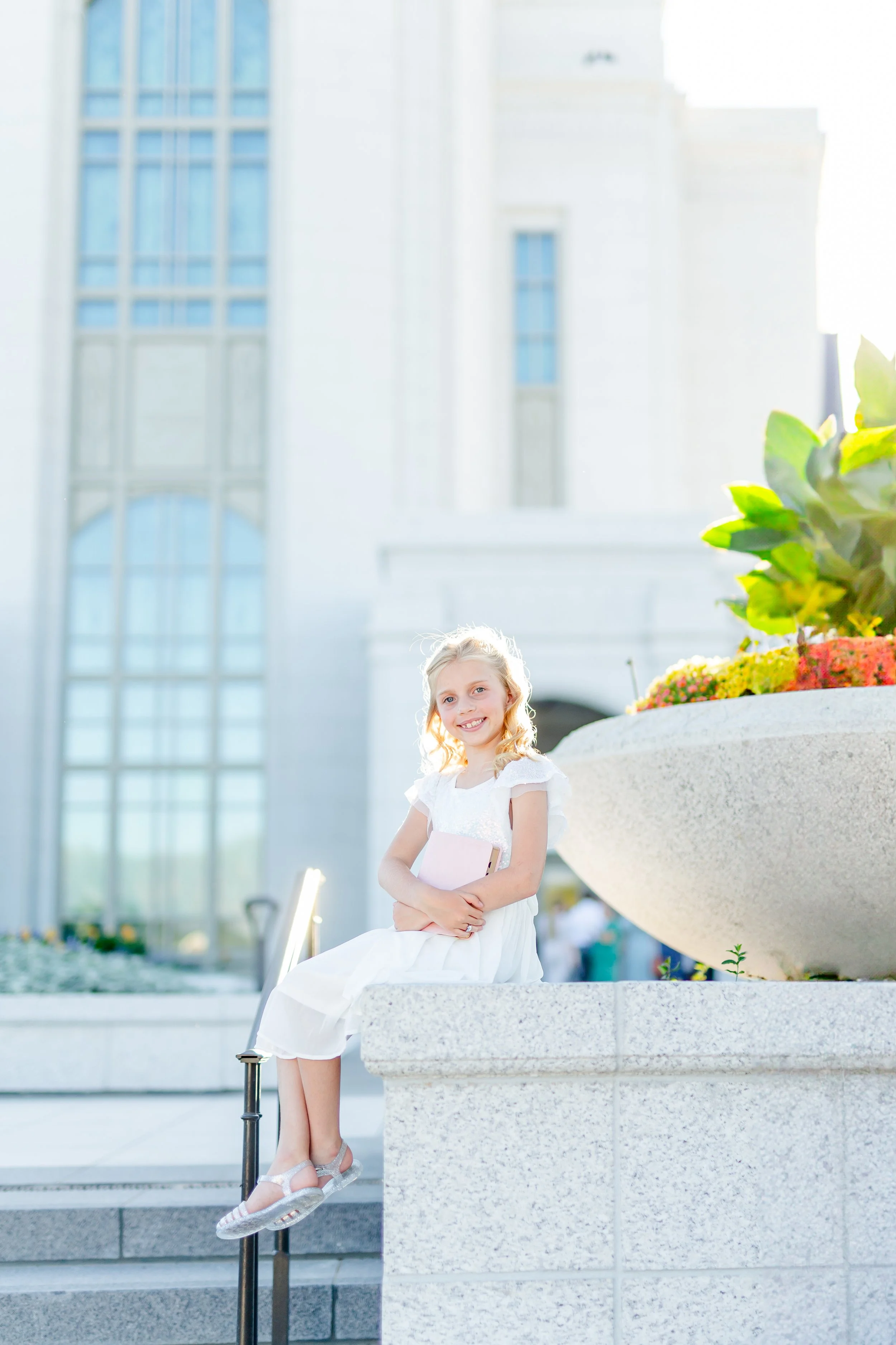 Syracuse Utah Baptism Portraits