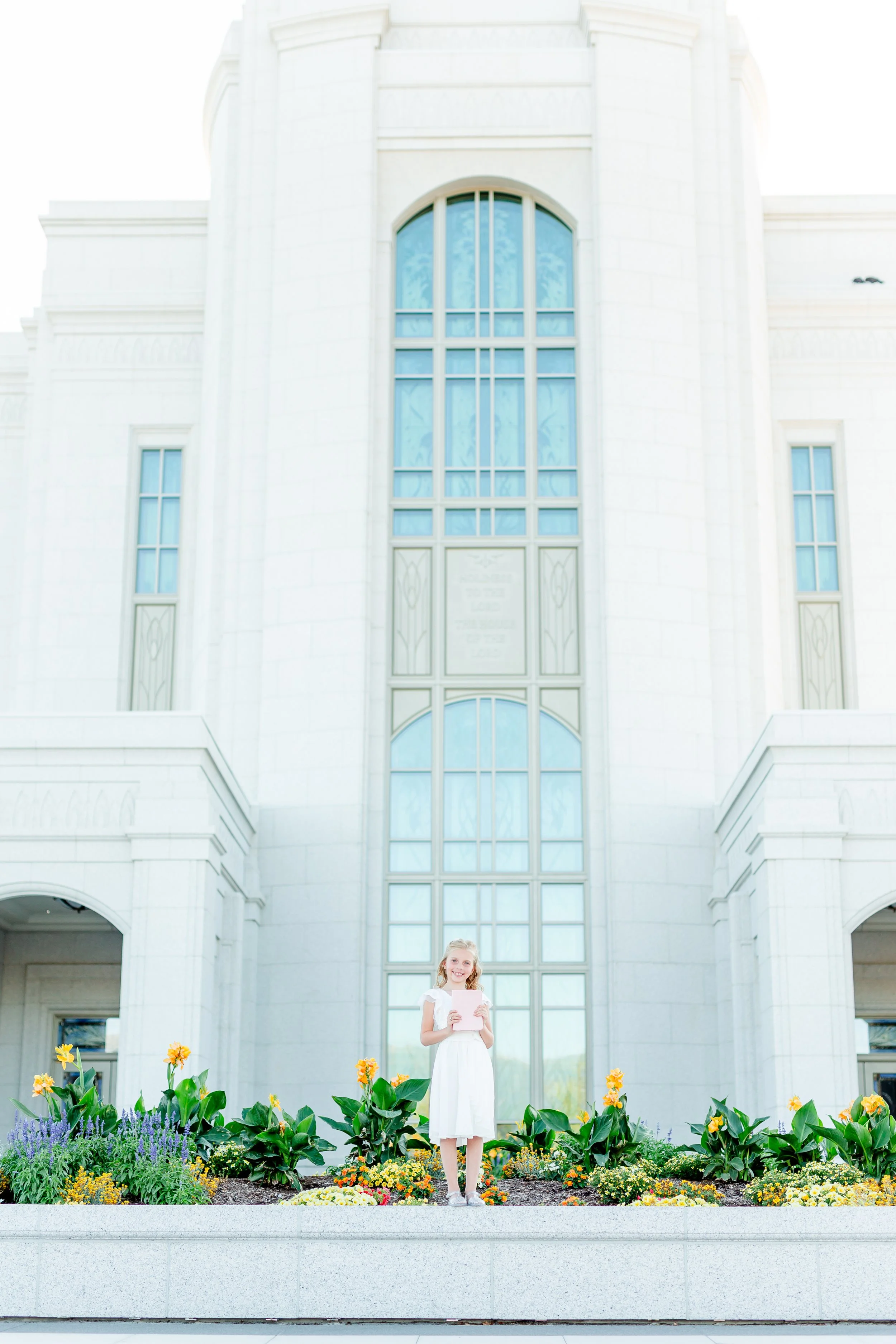 Syracuse Utah Baptism Portraits