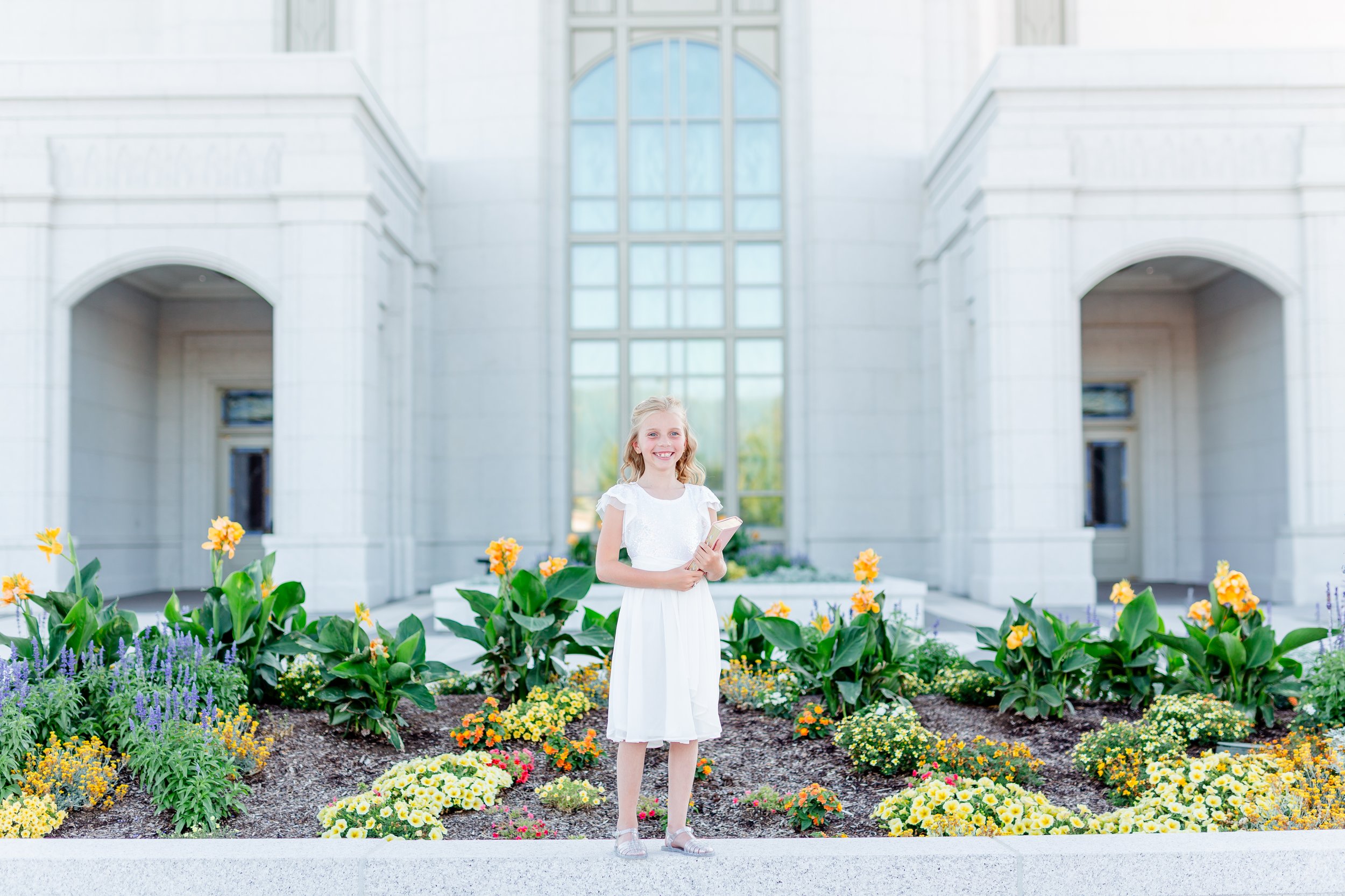 Photos at the Syracuse Temple in Utah