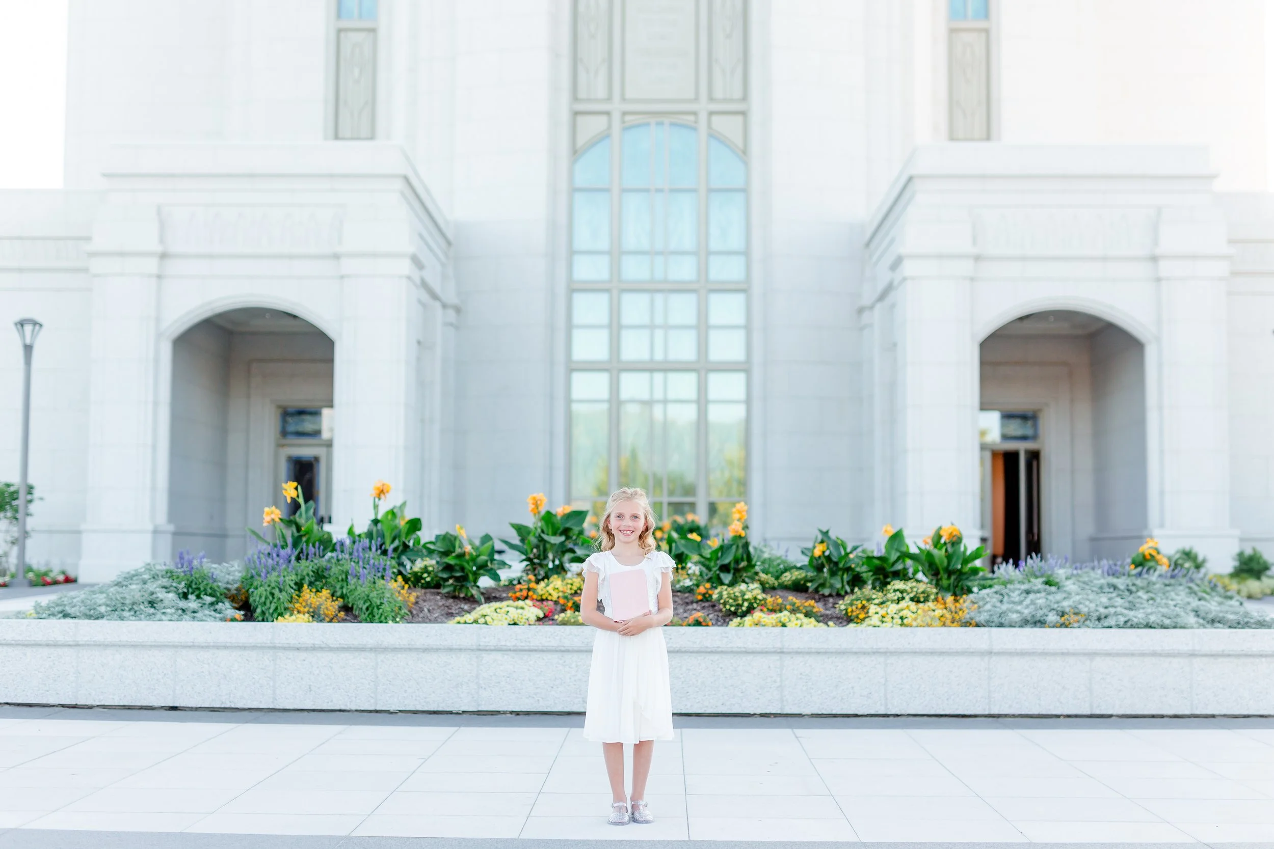 Syracuse Utah Baptism Portraits