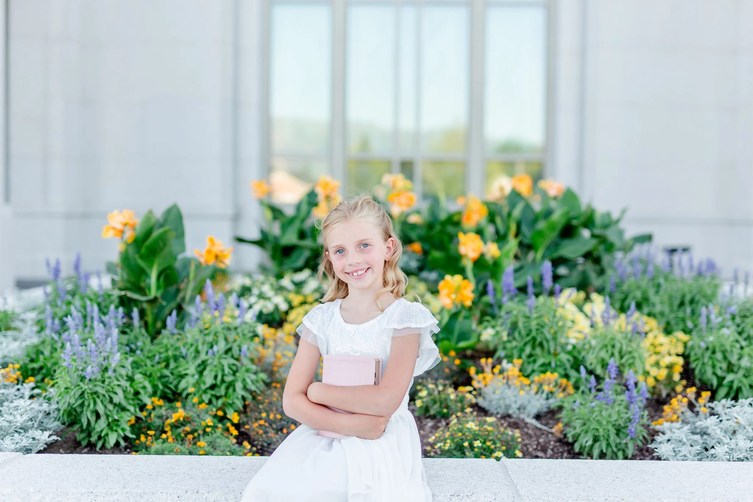 Syracuse Utah Baptism Portraits