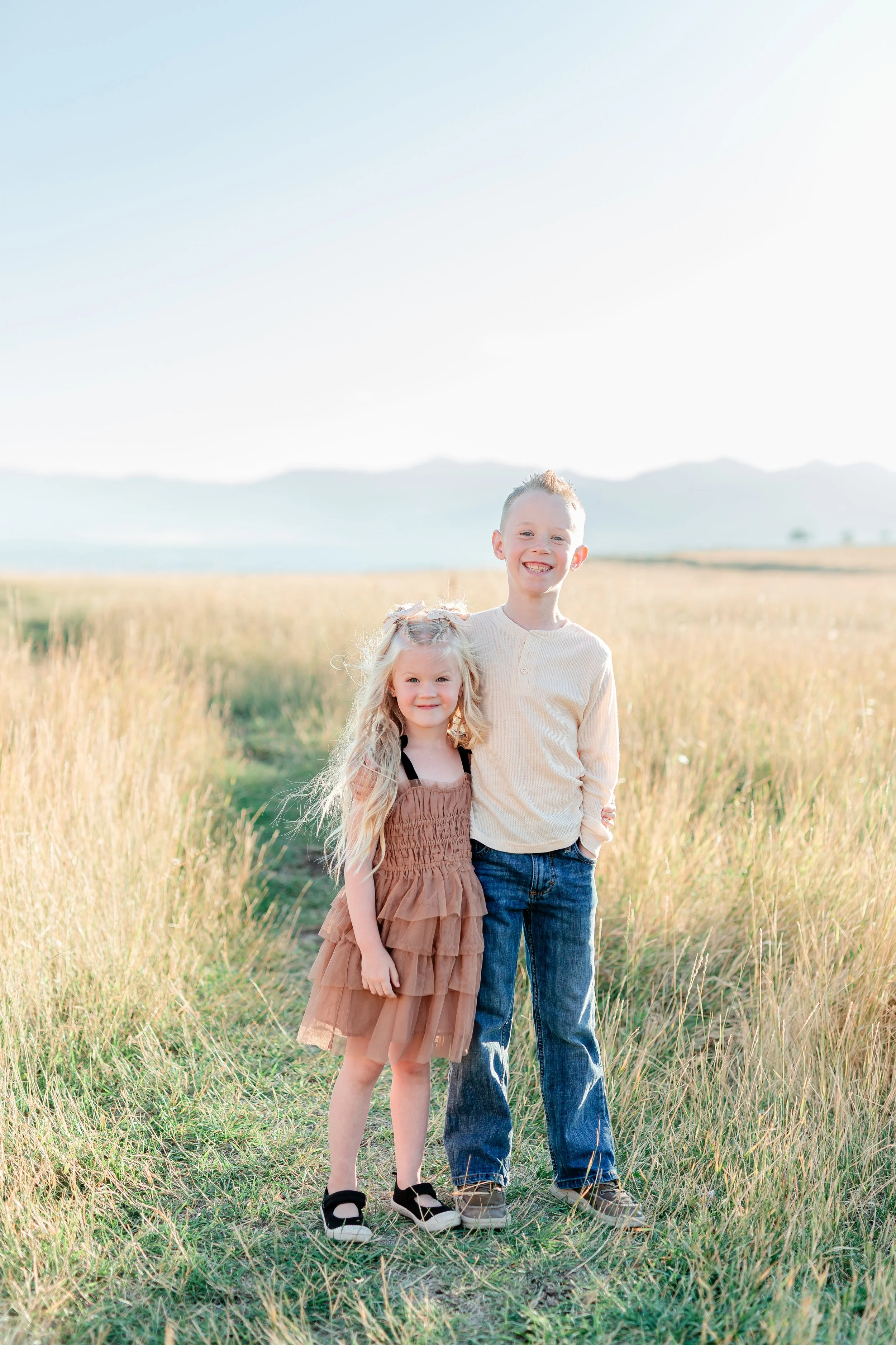 Tunnel Springs Park Utah Fall Family Photoshoot