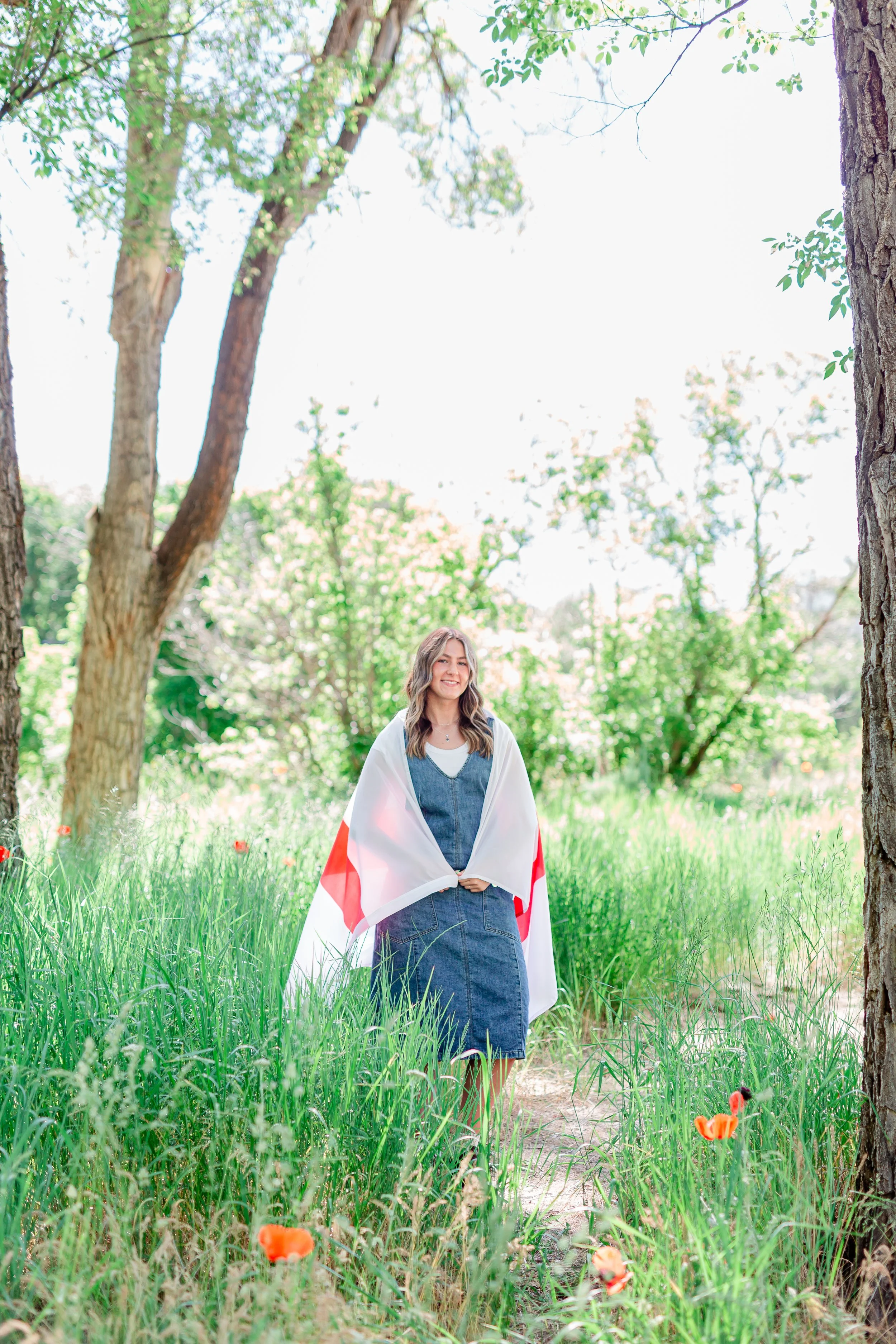 Utah Poppy Field LDS Missionary Photoshoot