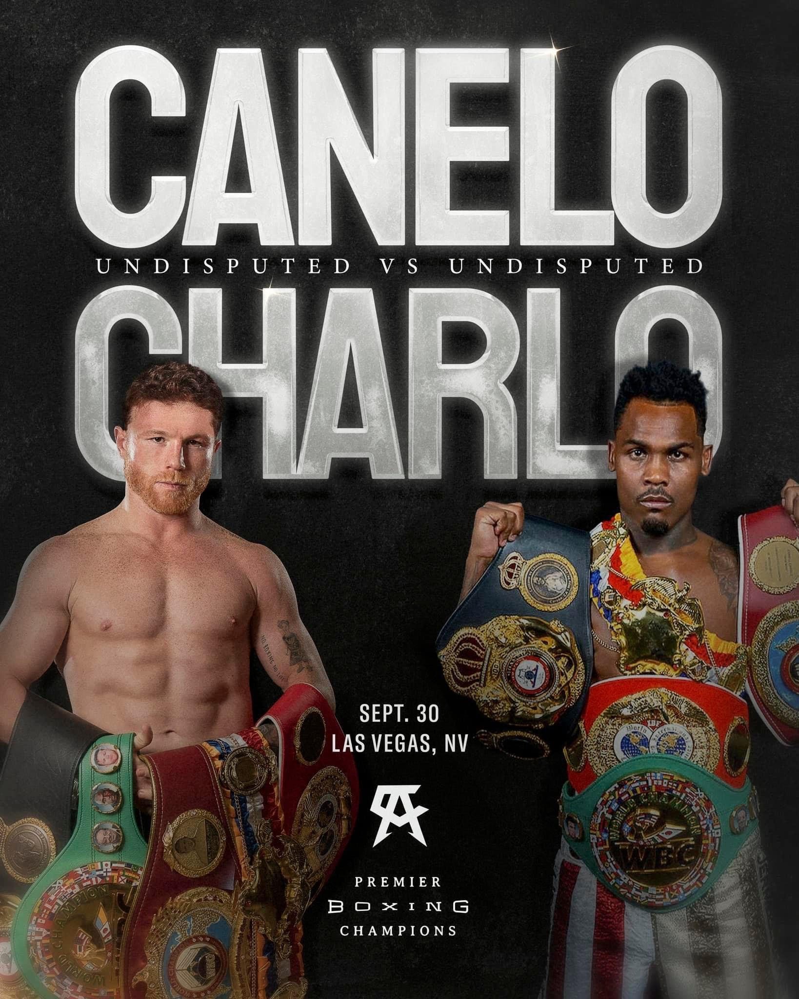 Canelo vs Jermell Charlo Set for September 30th in Vegas — Texas Boxing