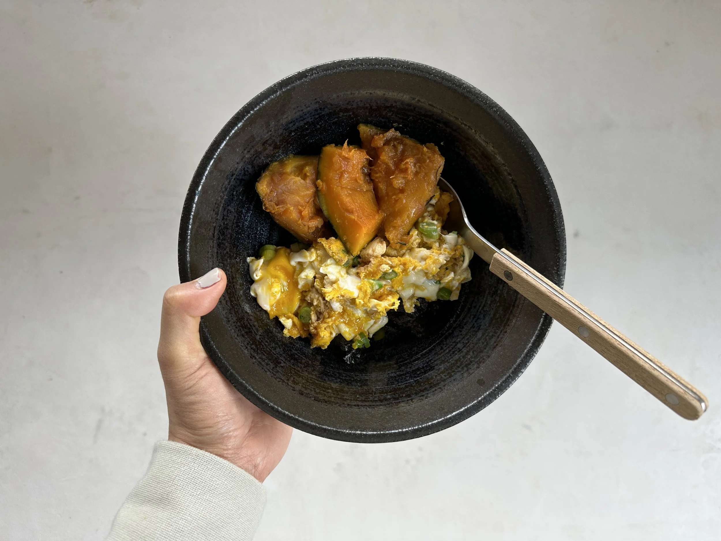 easy soy sauce egg bowl 