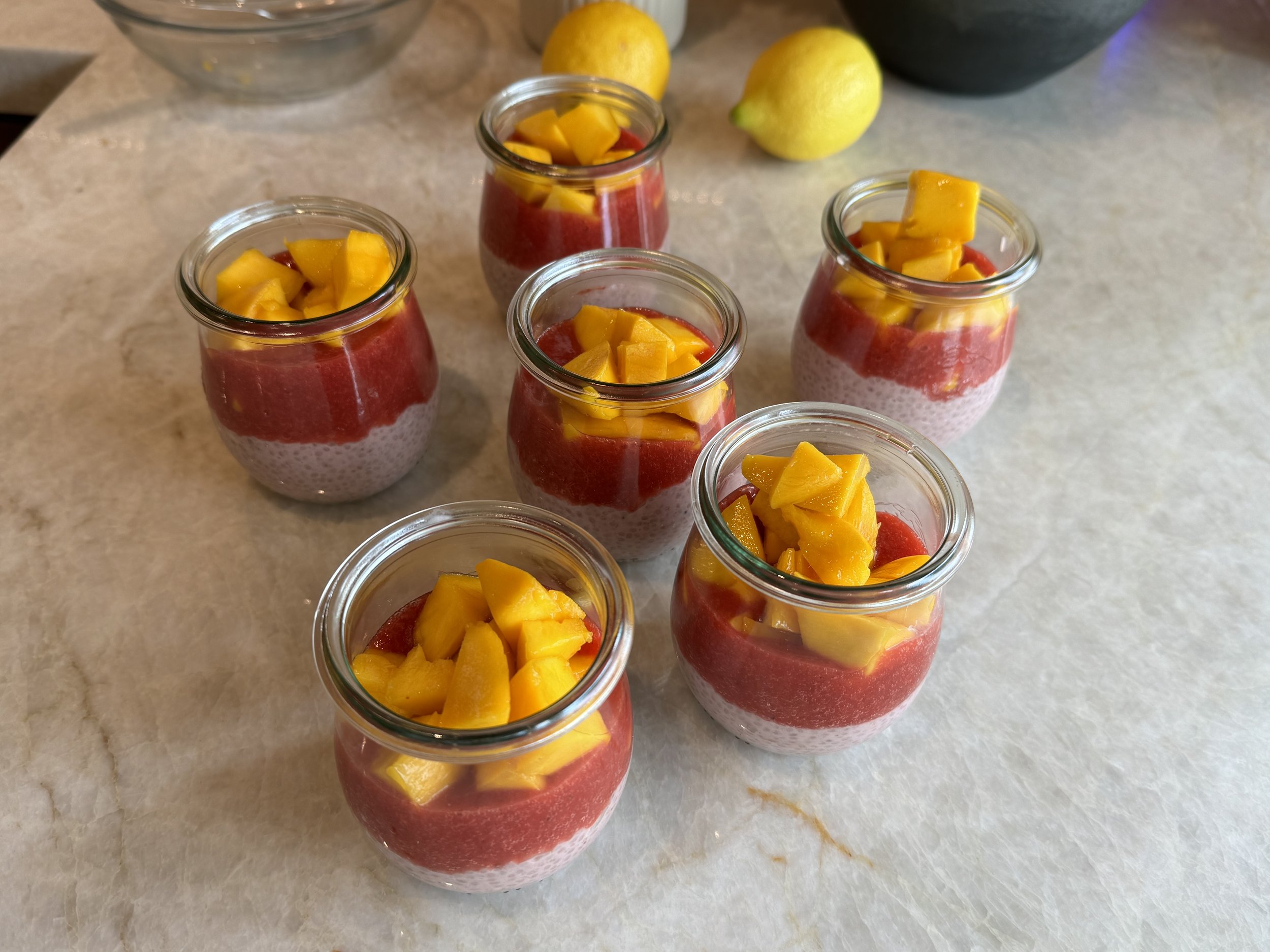 Strawberry Chia Pudding 