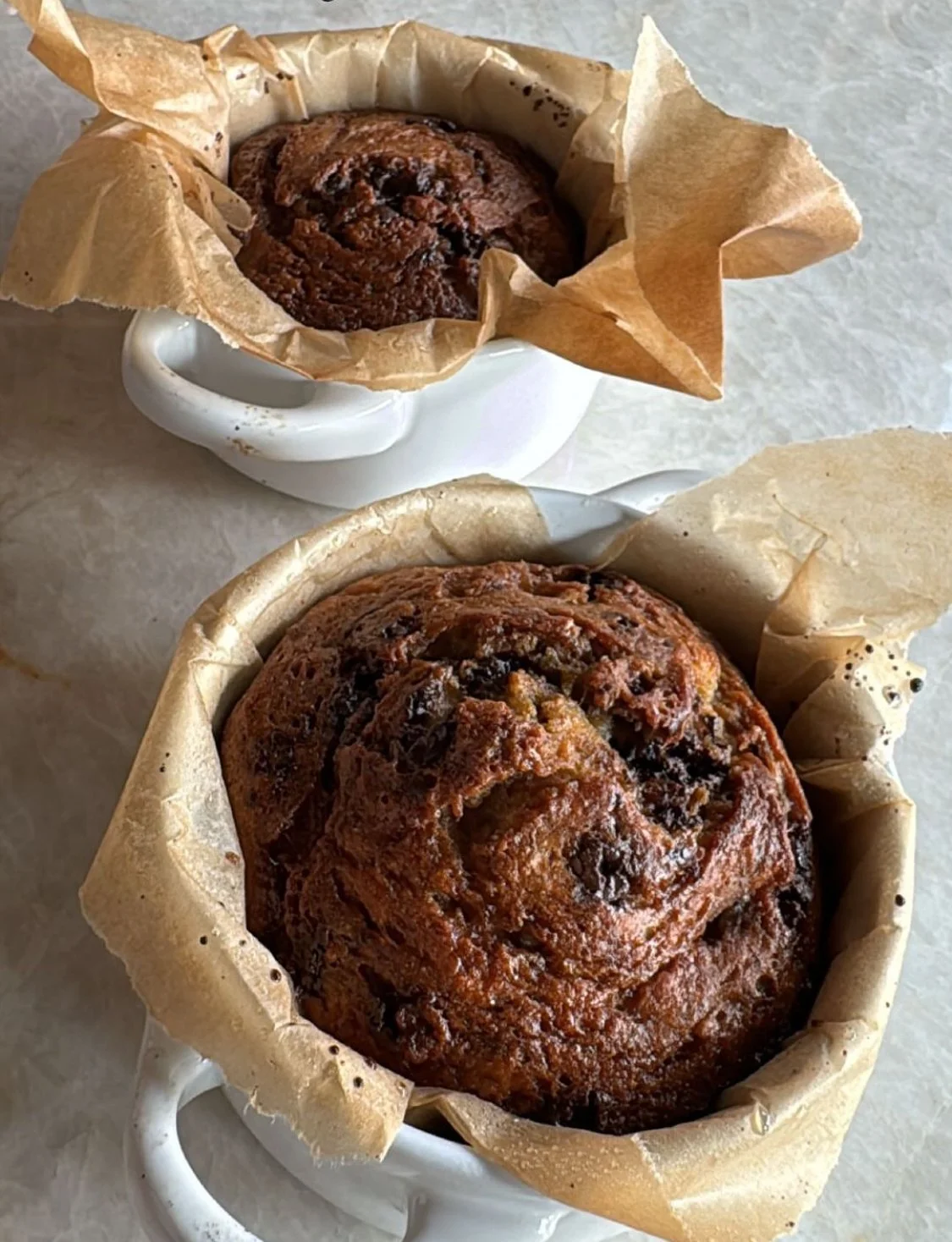 Single serve banana bread