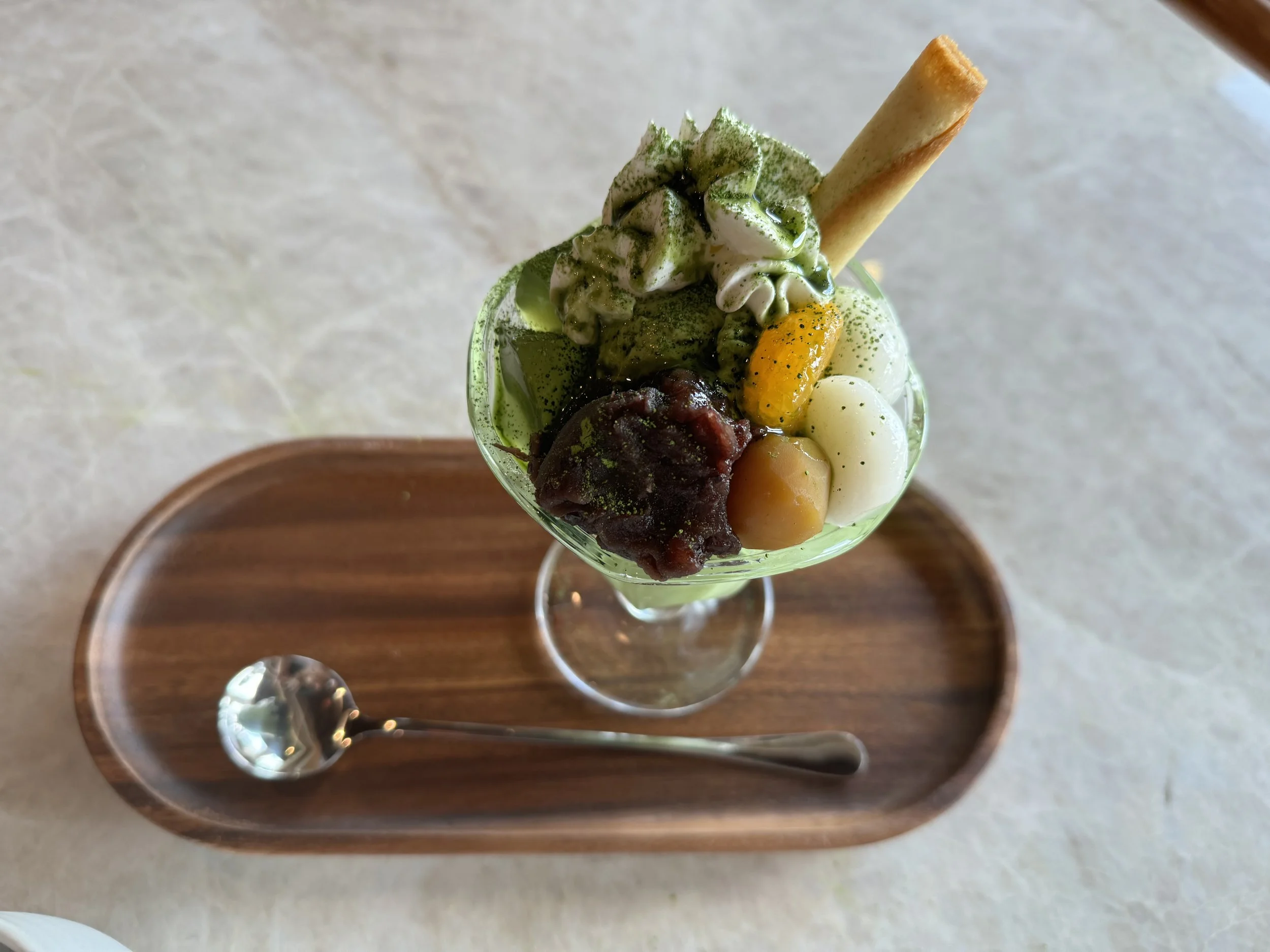 Homemade Matcha Ice Cream (no machine needed)