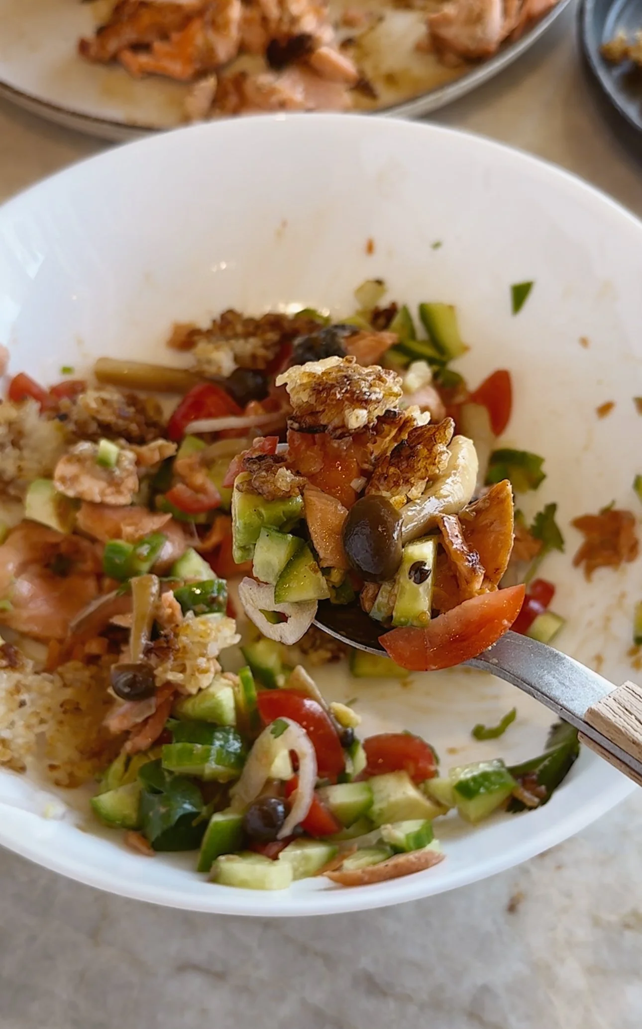 Crispy Rice Miso Salmon Bowl 
