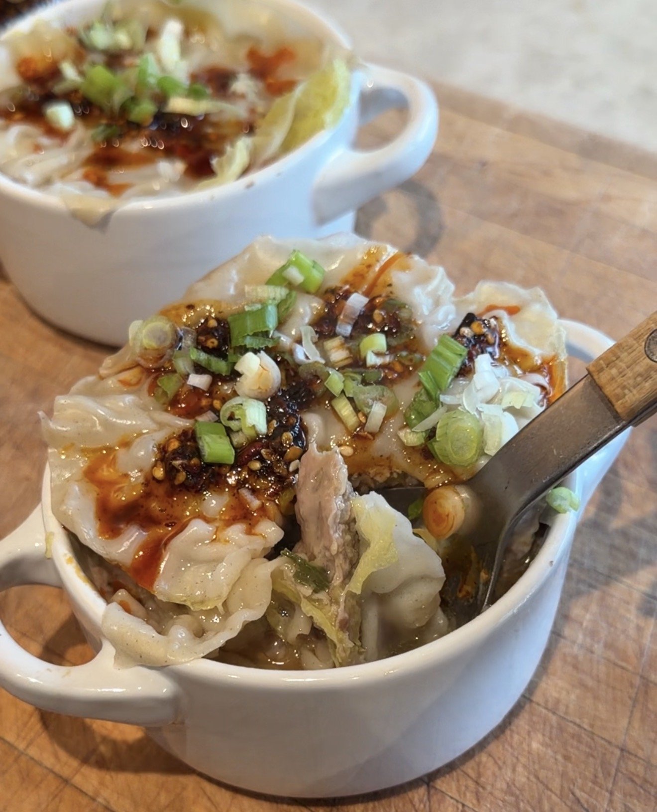 Viral Asian Lasagna (easy dumpling idea)