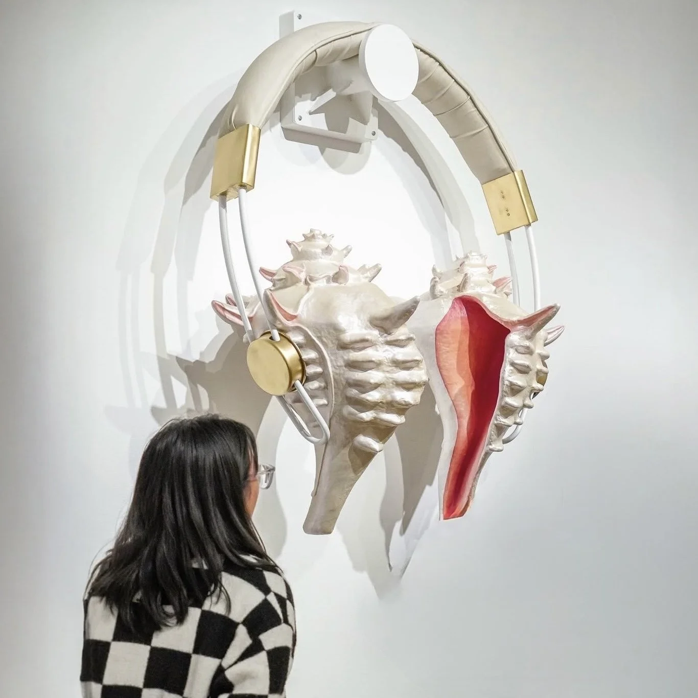Susurrous — Wall-Mounted "Shellphones" Sculpture