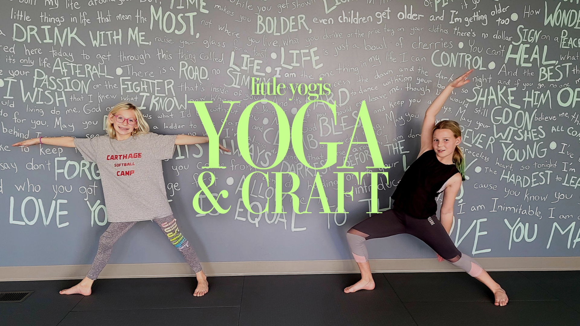 Little Yogis: Yoga & Craft