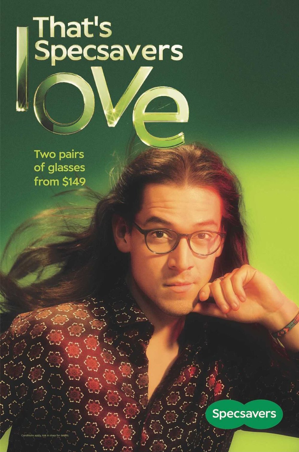 Ricky-Lee for Specsavers — Supernaturals Modelling